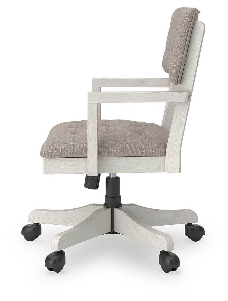 Robbinsdale Home Office Desk Chair — White — view 6