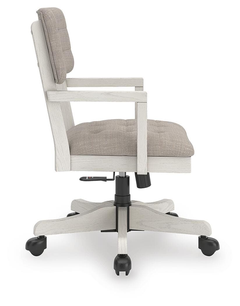 Robbinsdale Home Office Desk Chair — White — view 7