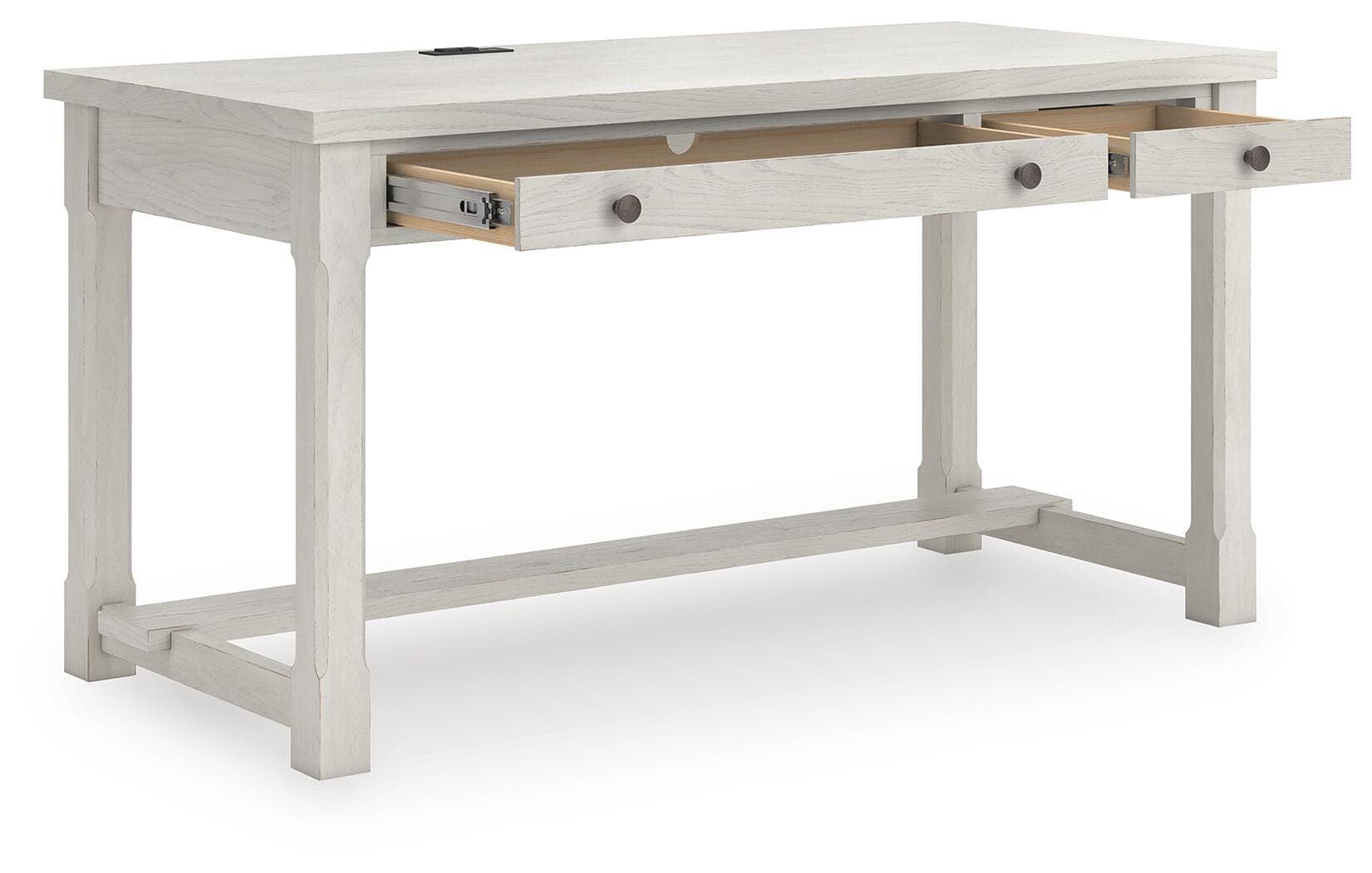 Robbinsdale Home Office Desk — White — view 4
