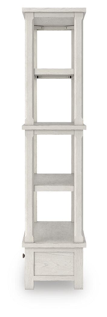 Robbinsdale 75" Bookcase — White — view 7