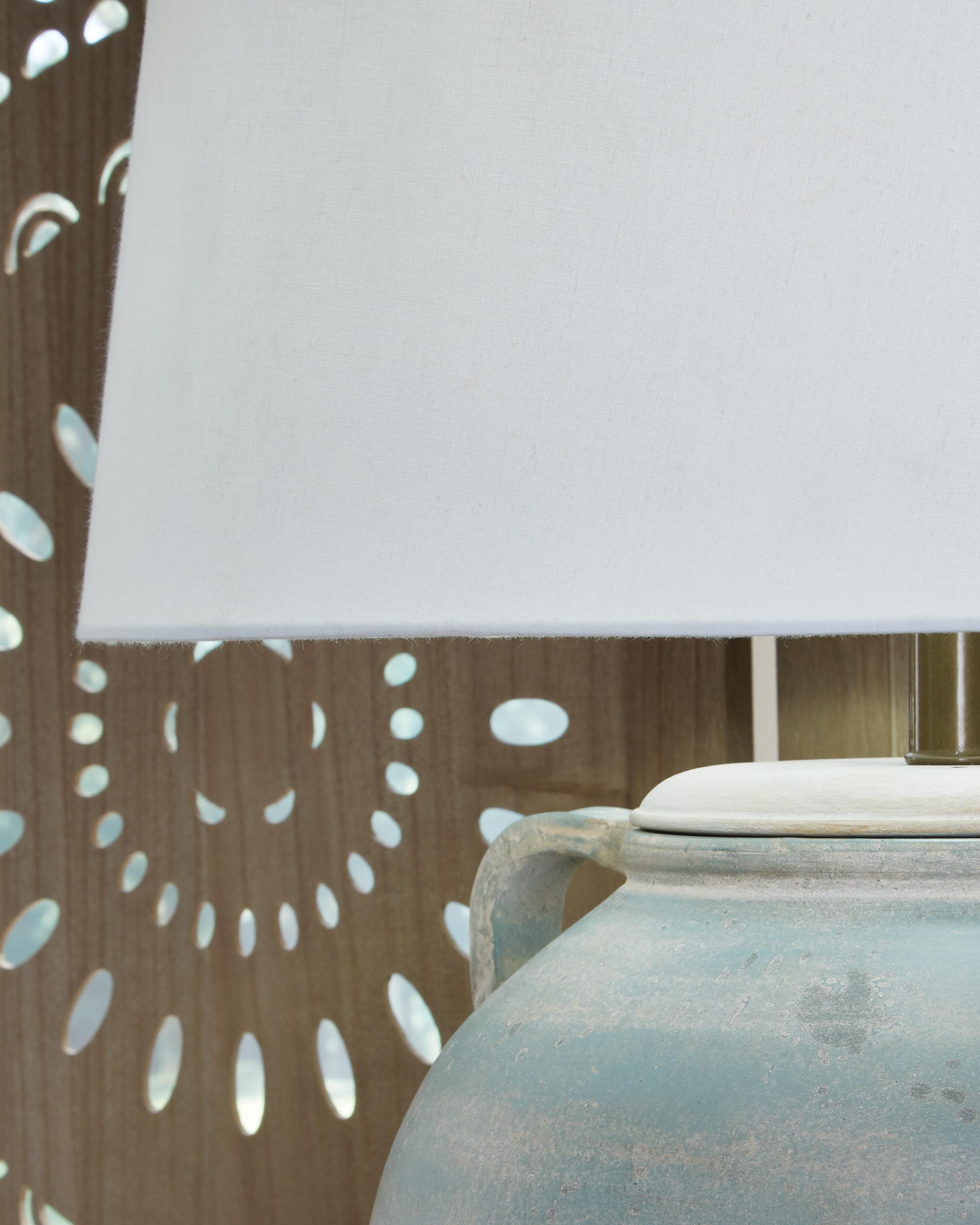Shawburg Table Lamp — Green — view 3