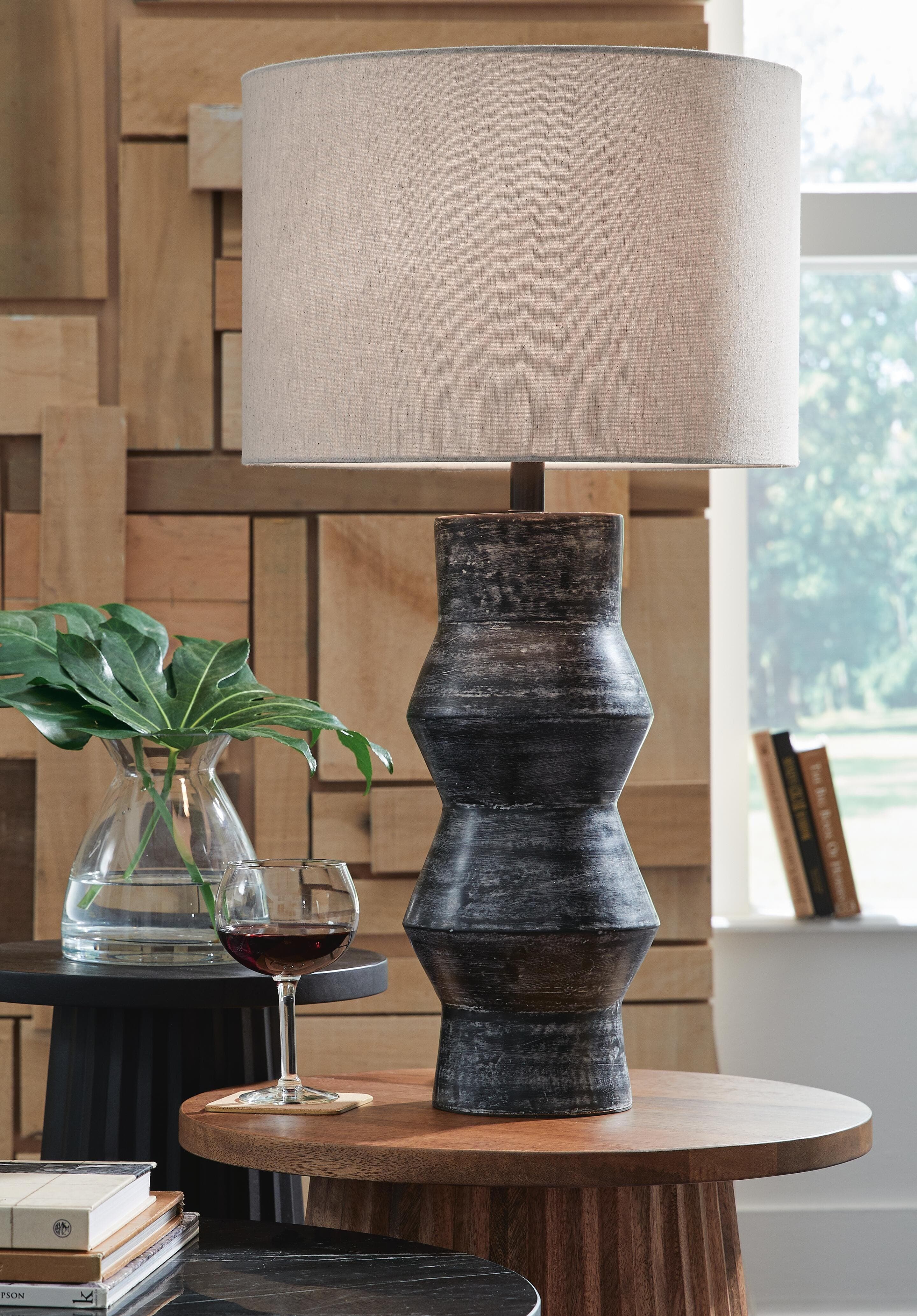 Kerbert Table Lamp — Black/Gray — view 2