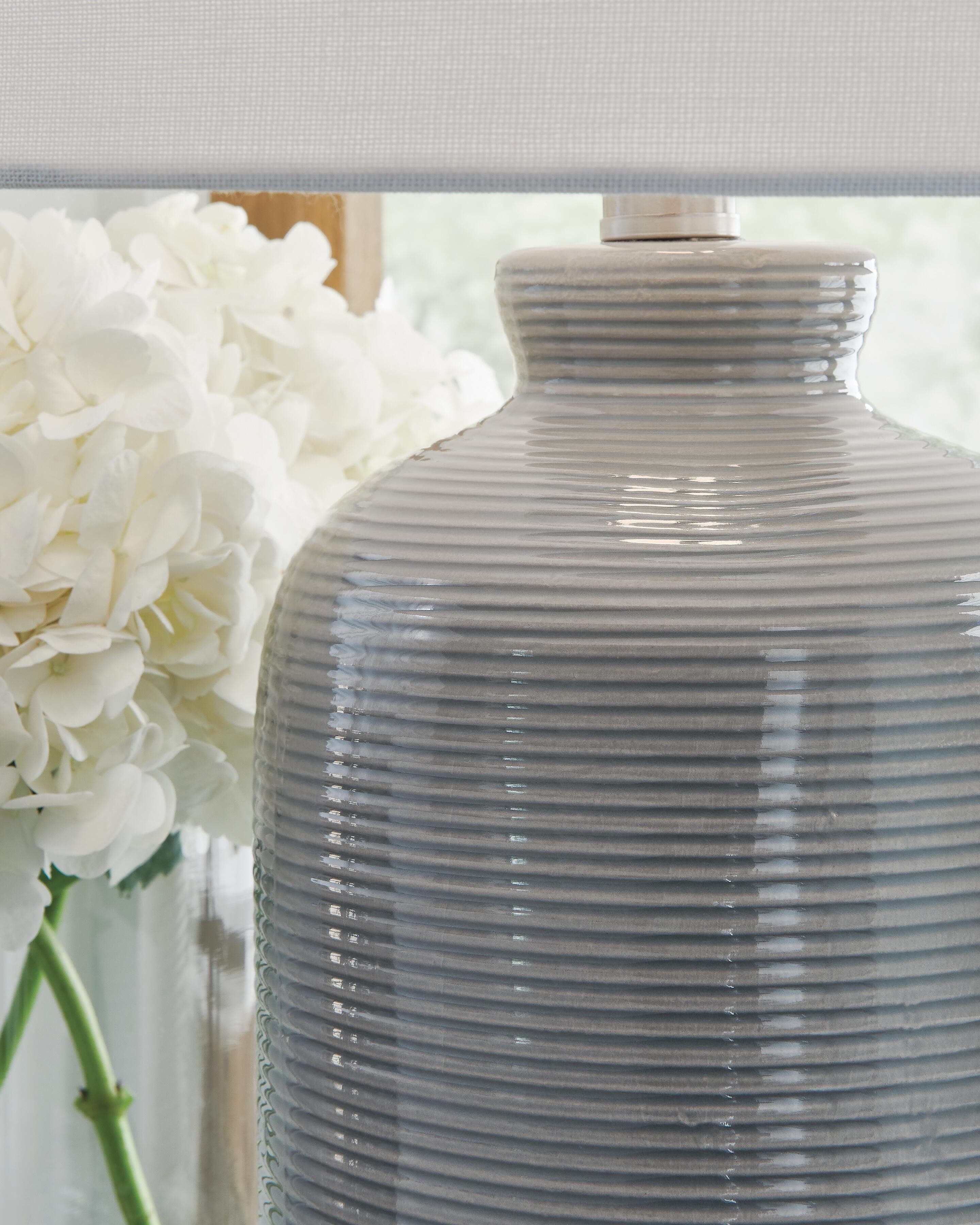 Wimlow Table Lamp — Gray Blue — view 3