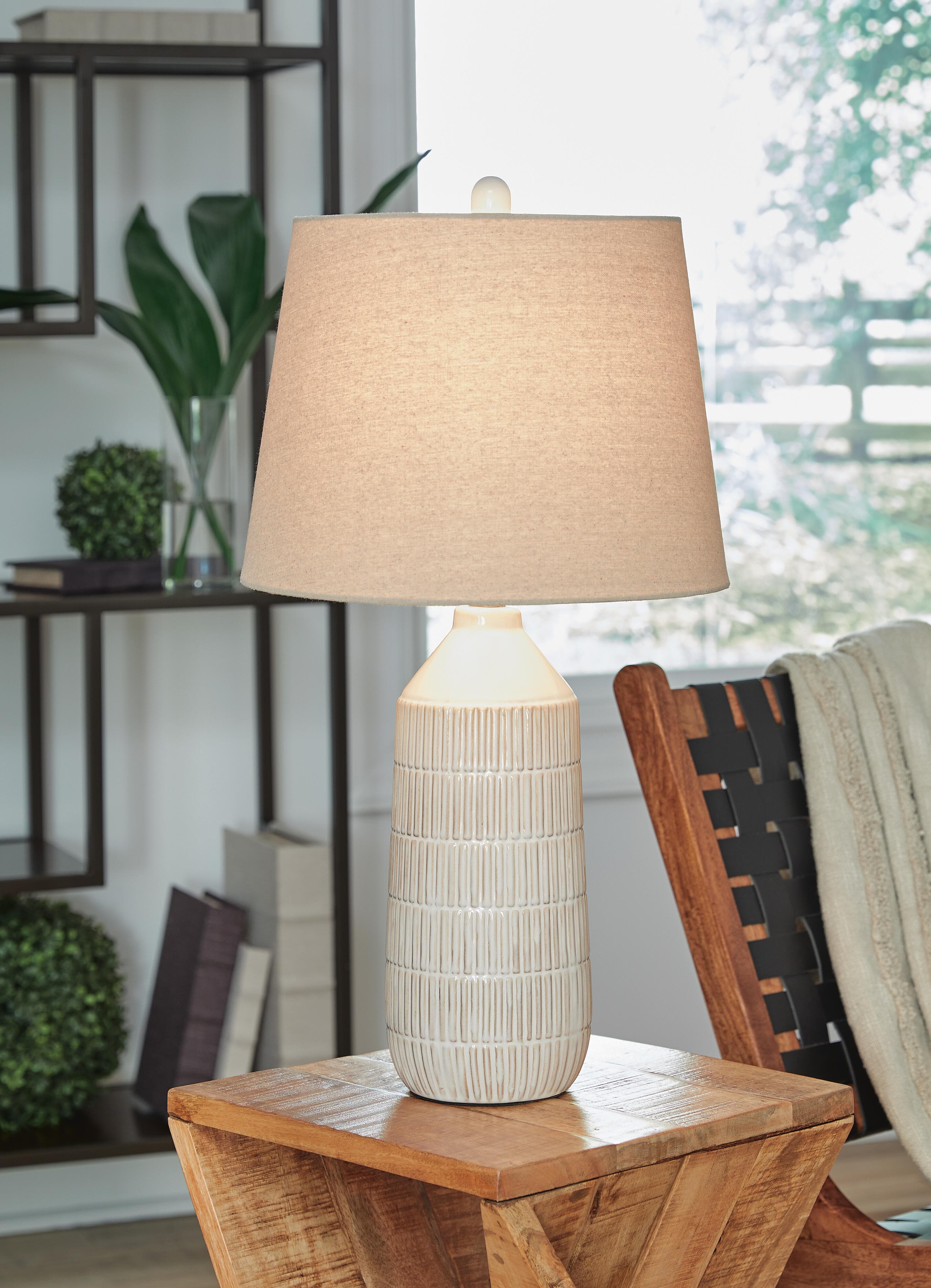 Willport Table Lamp (Set of 2) — White — view 2