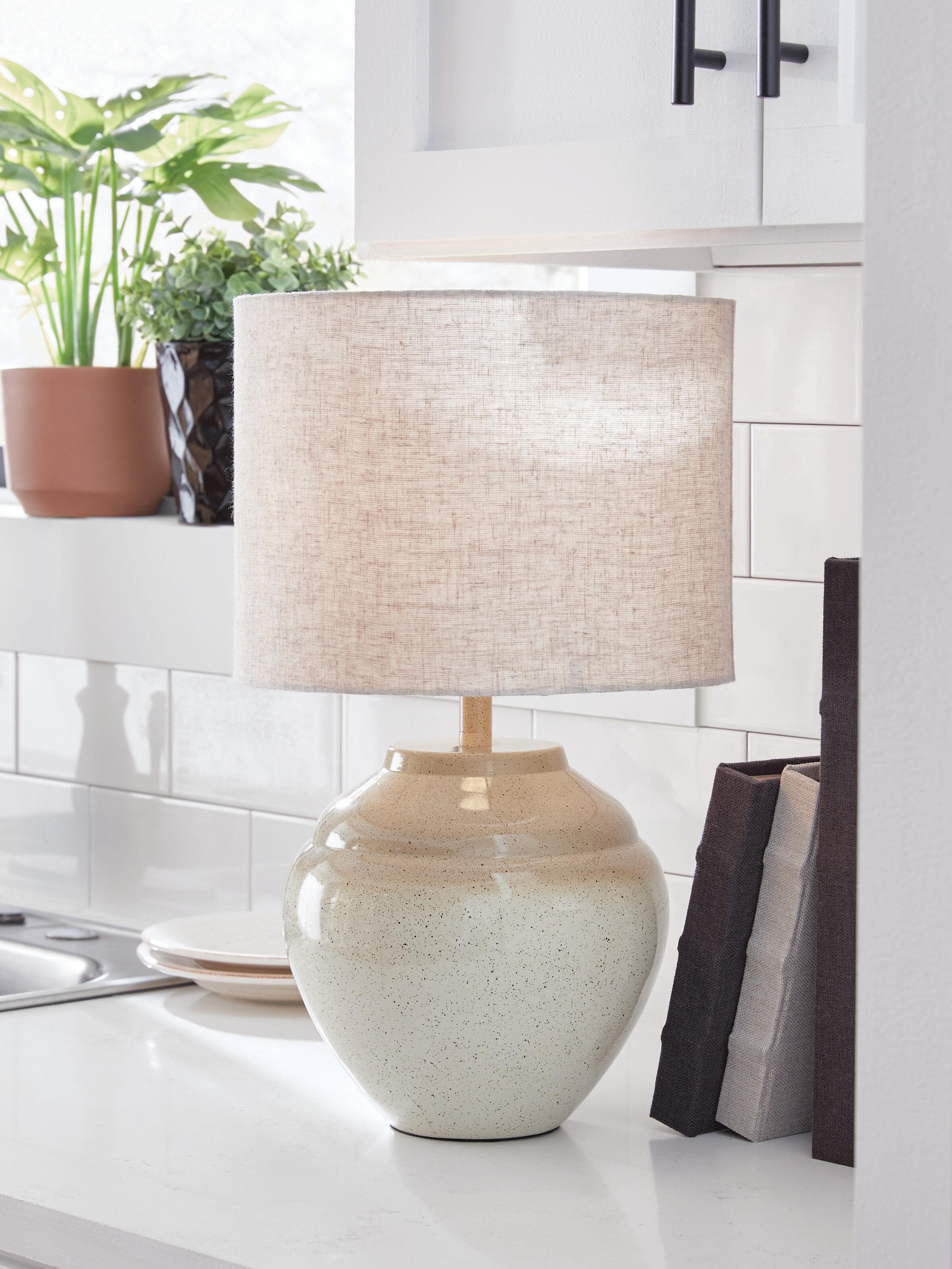 Waldish Table Lamp — Cream/Beige — view 2