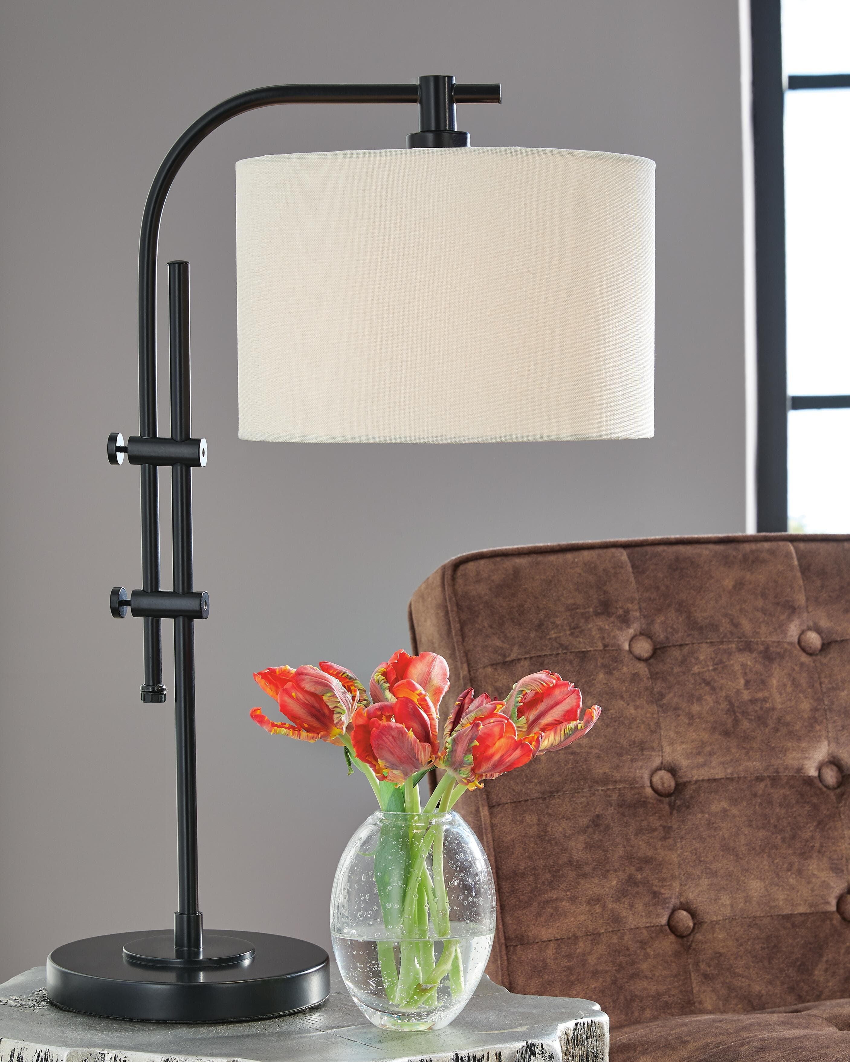 Baronvale Accent Lamp — Black — view 2