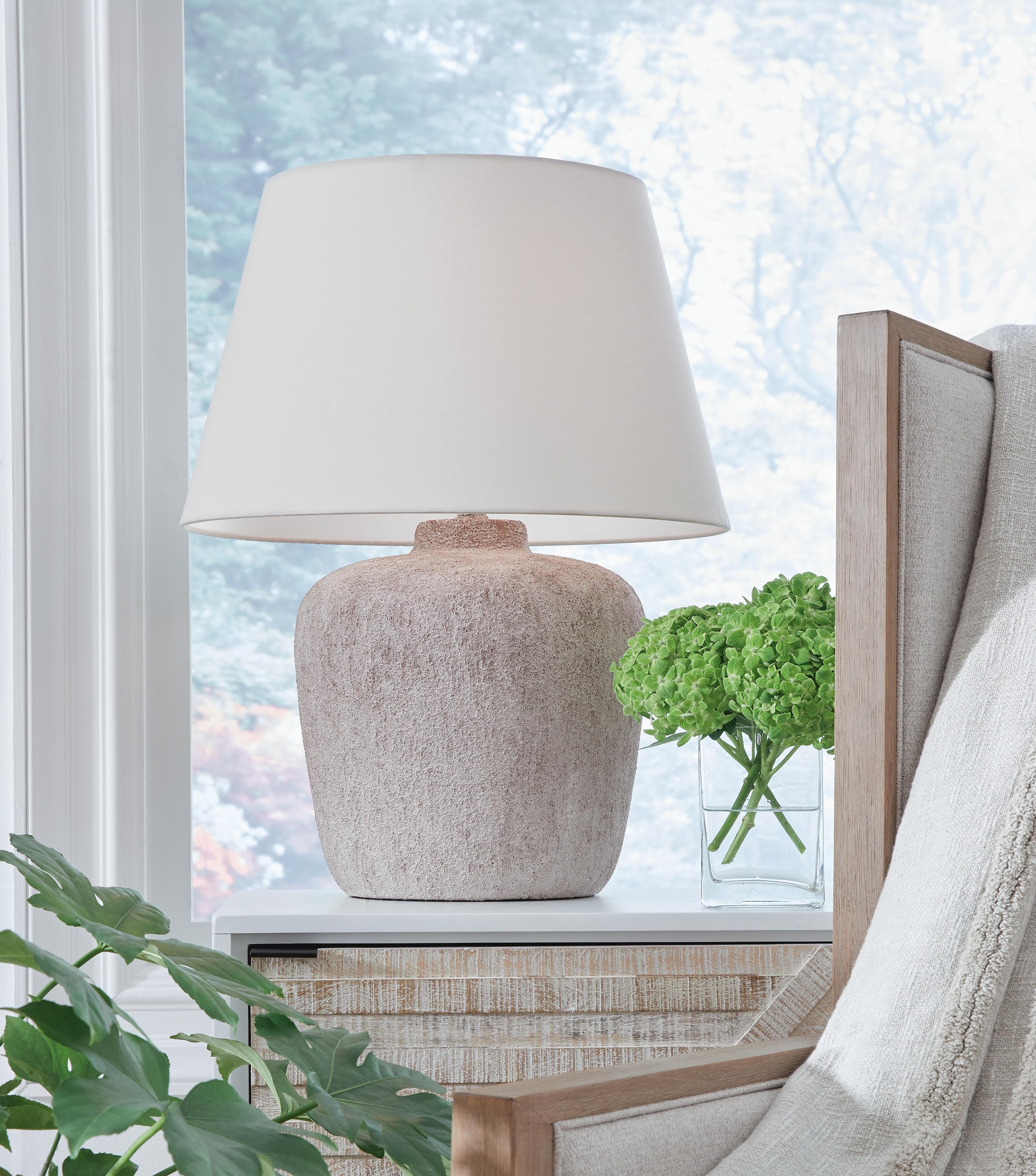 Danry Table Lamp — White — view 2