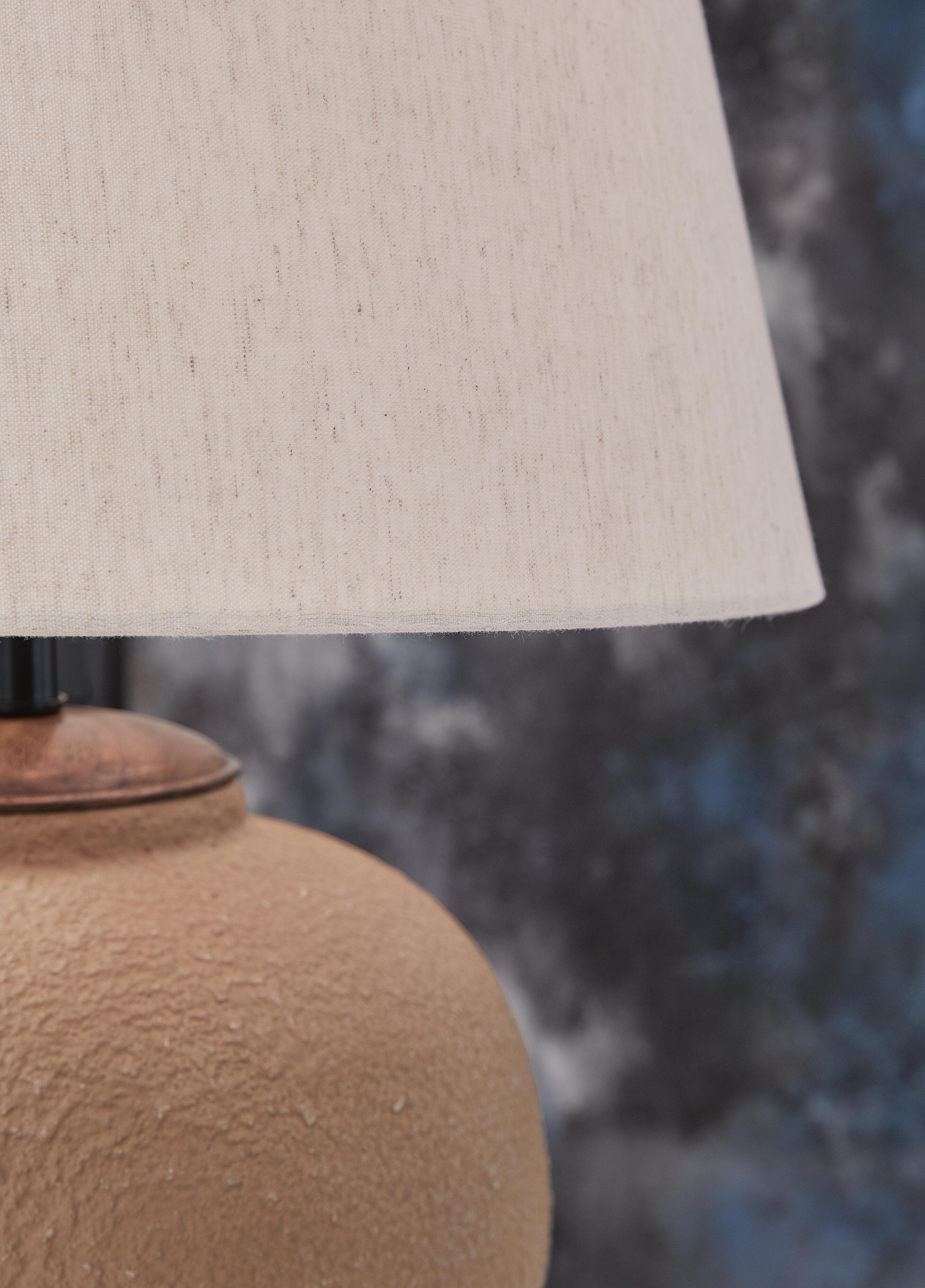 Scantor Table Lamp — Orange & Brown/Beige — view 3