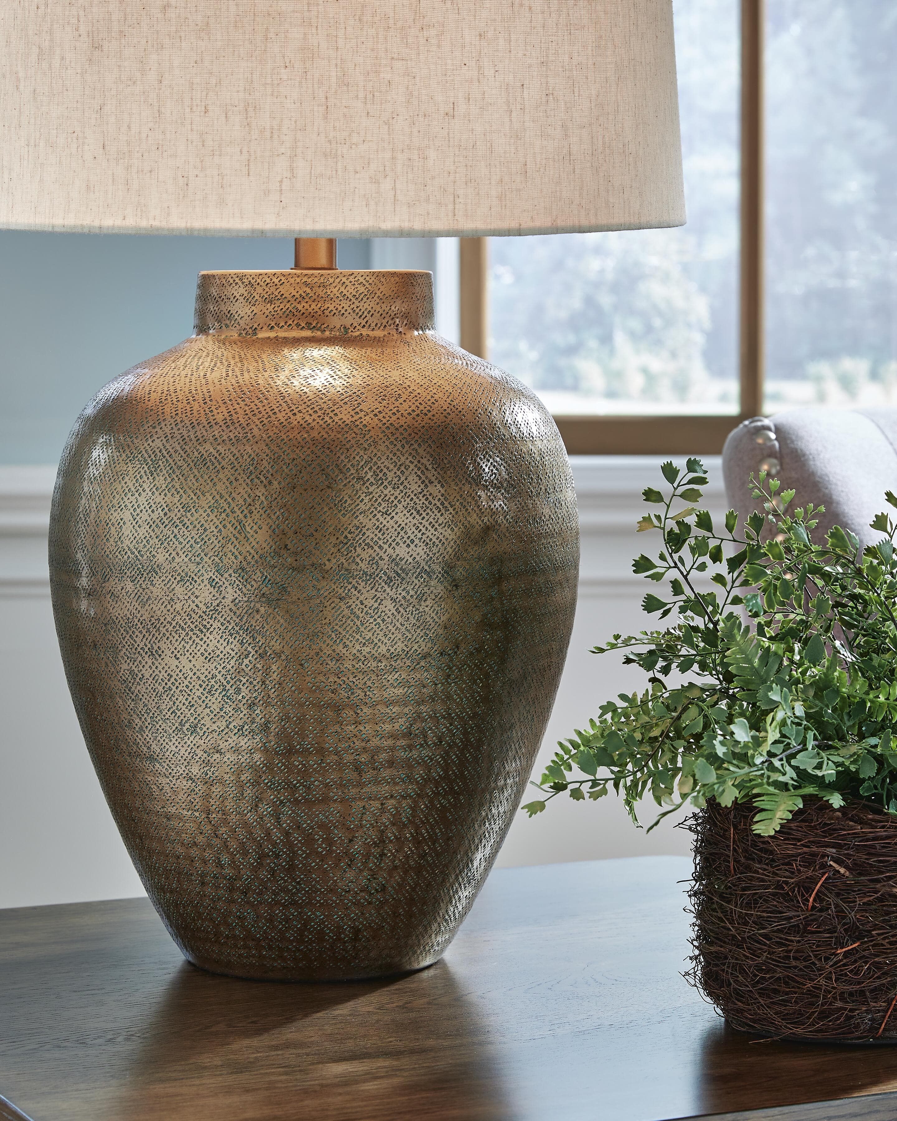 Madney Table Lamp — Metallic — view 4