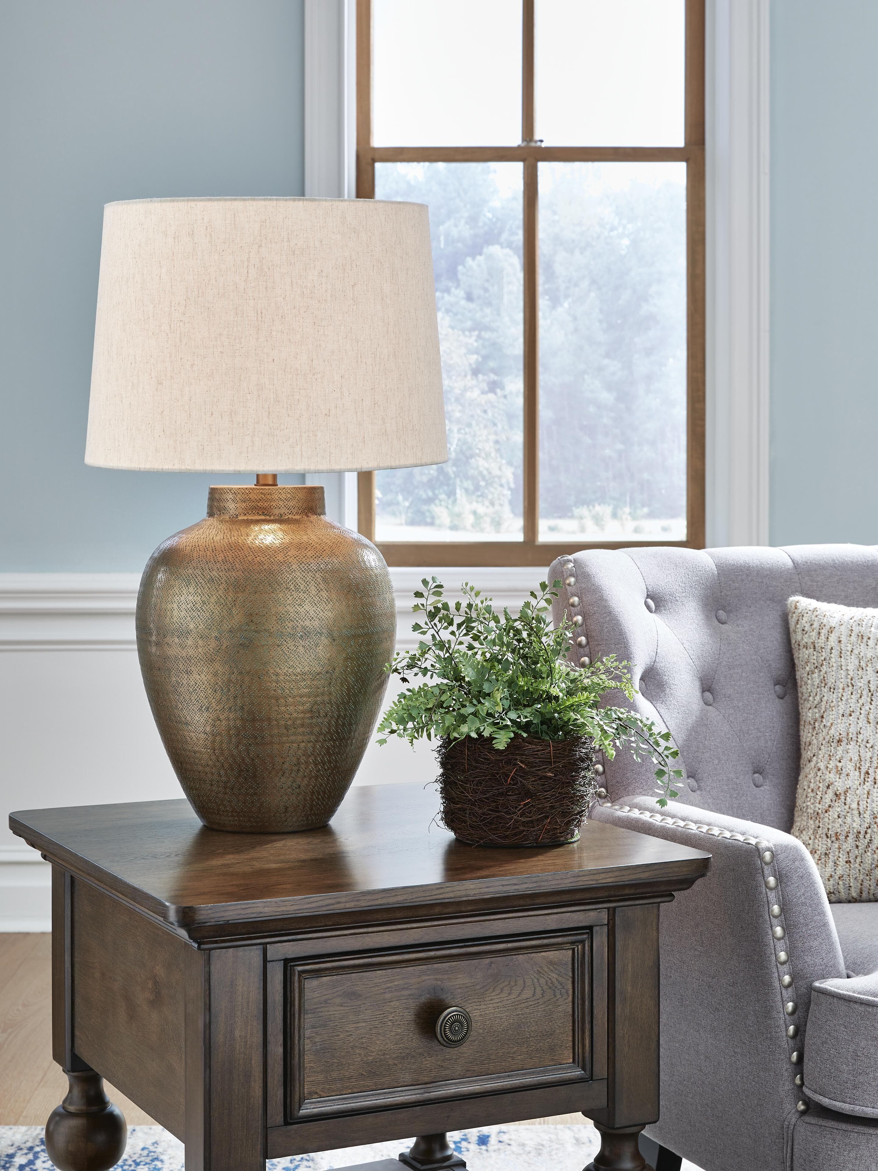 Madney Table Lamp — Metallic — view 2