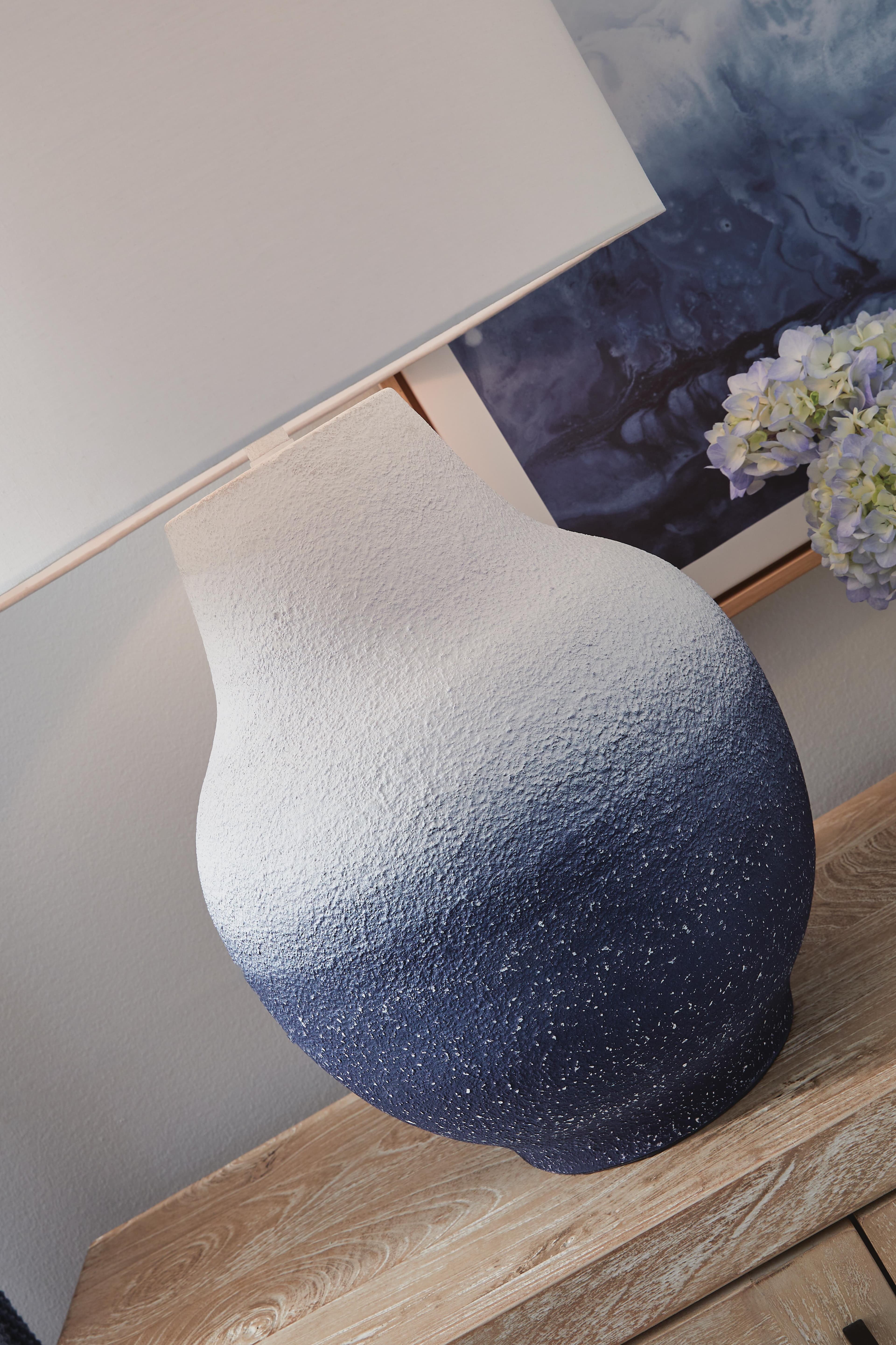 Dashland Table Lamp — White & Blue — view 4