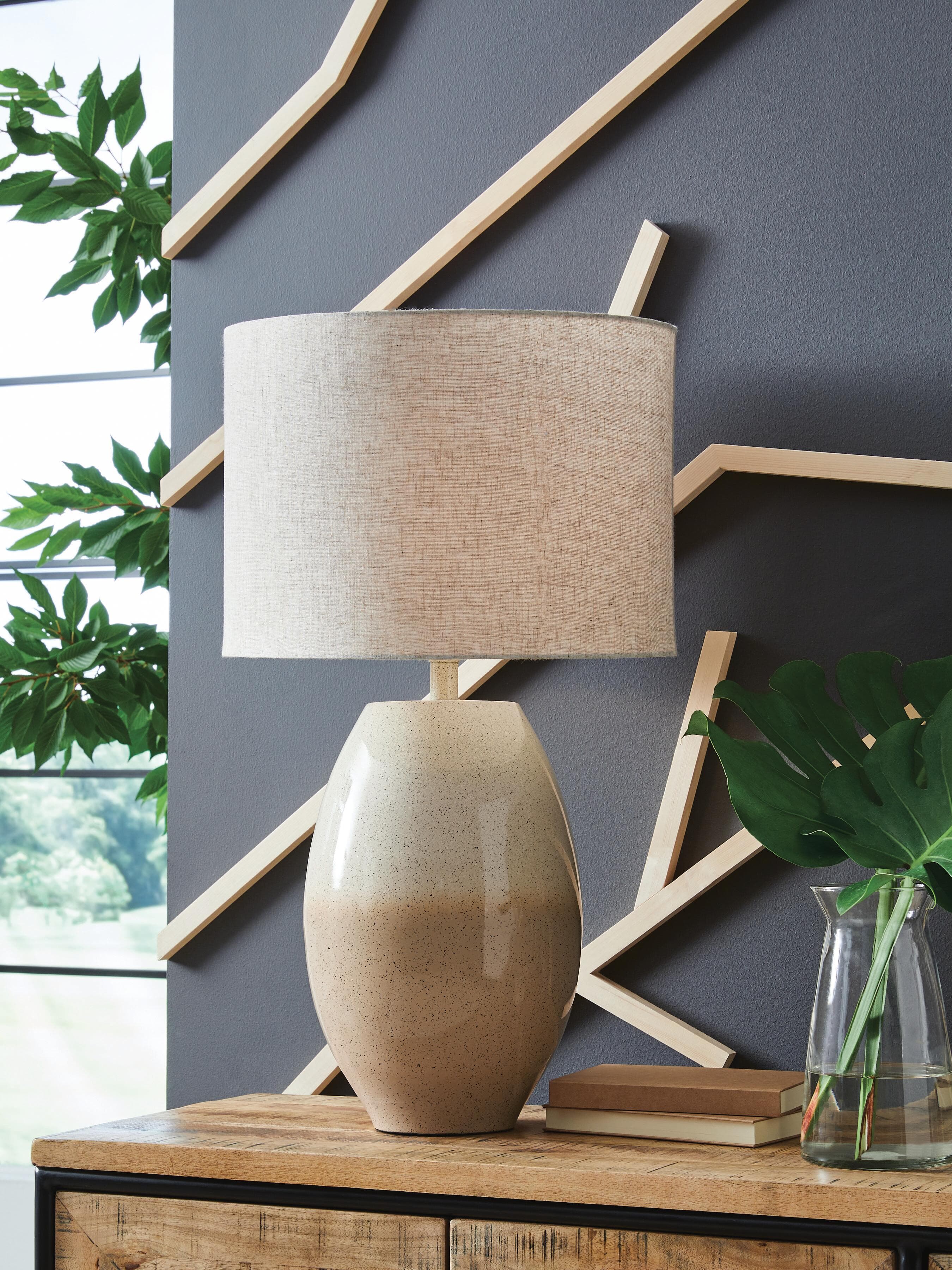 Linas Table Lamp — Cream/Beige — view 2