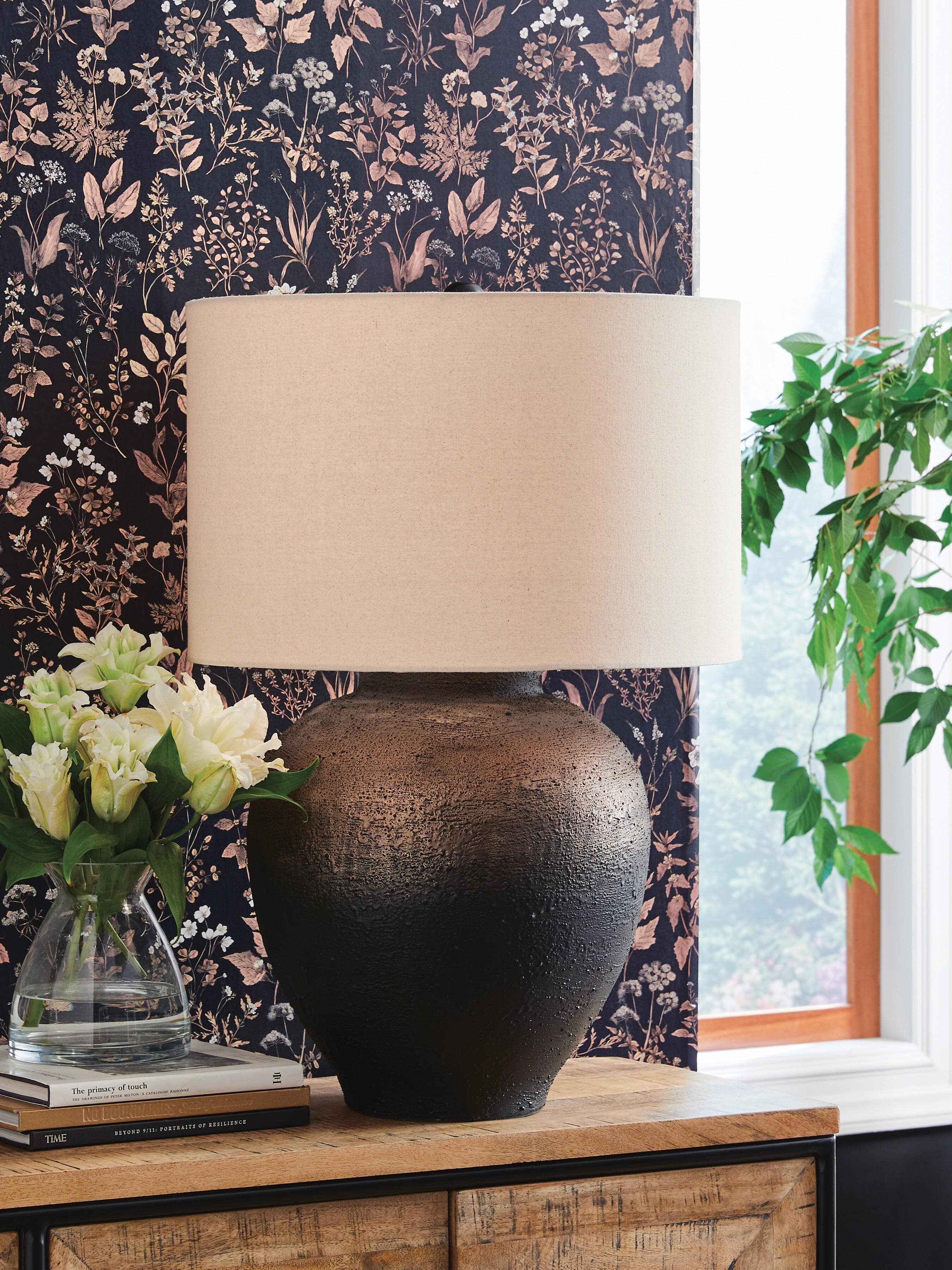 Newgerhard Table Lamp — Brown/Black — view 2