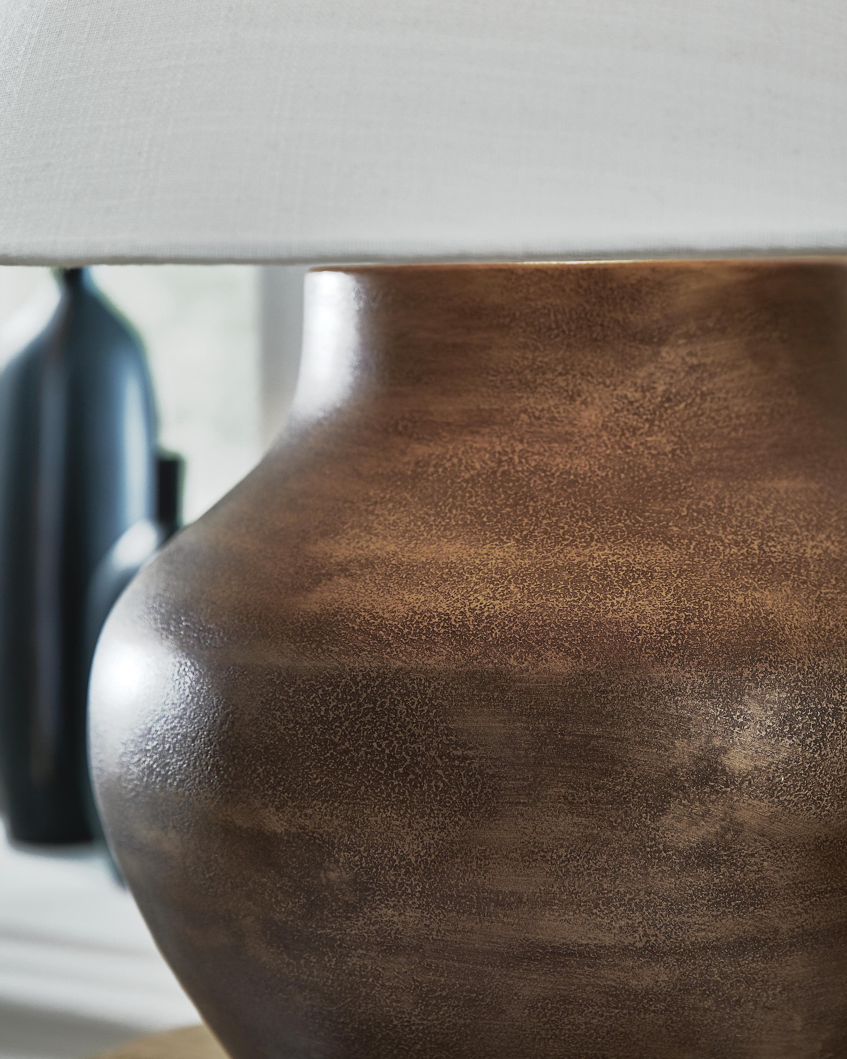 Whitham Table Lamp — Antique Copper Finish — view 3