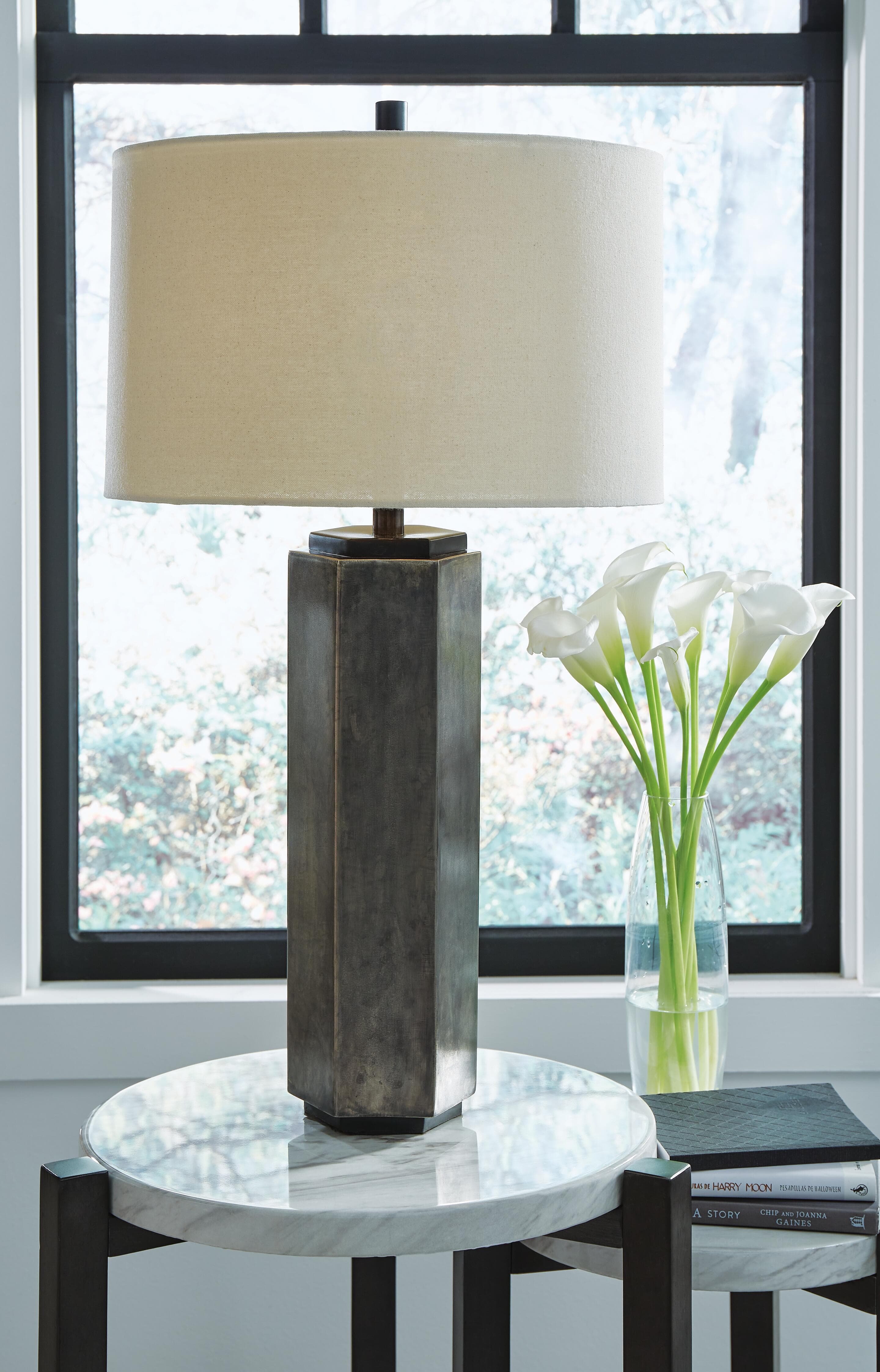 Dirkton Table Lamp — Black/Gray — view 2