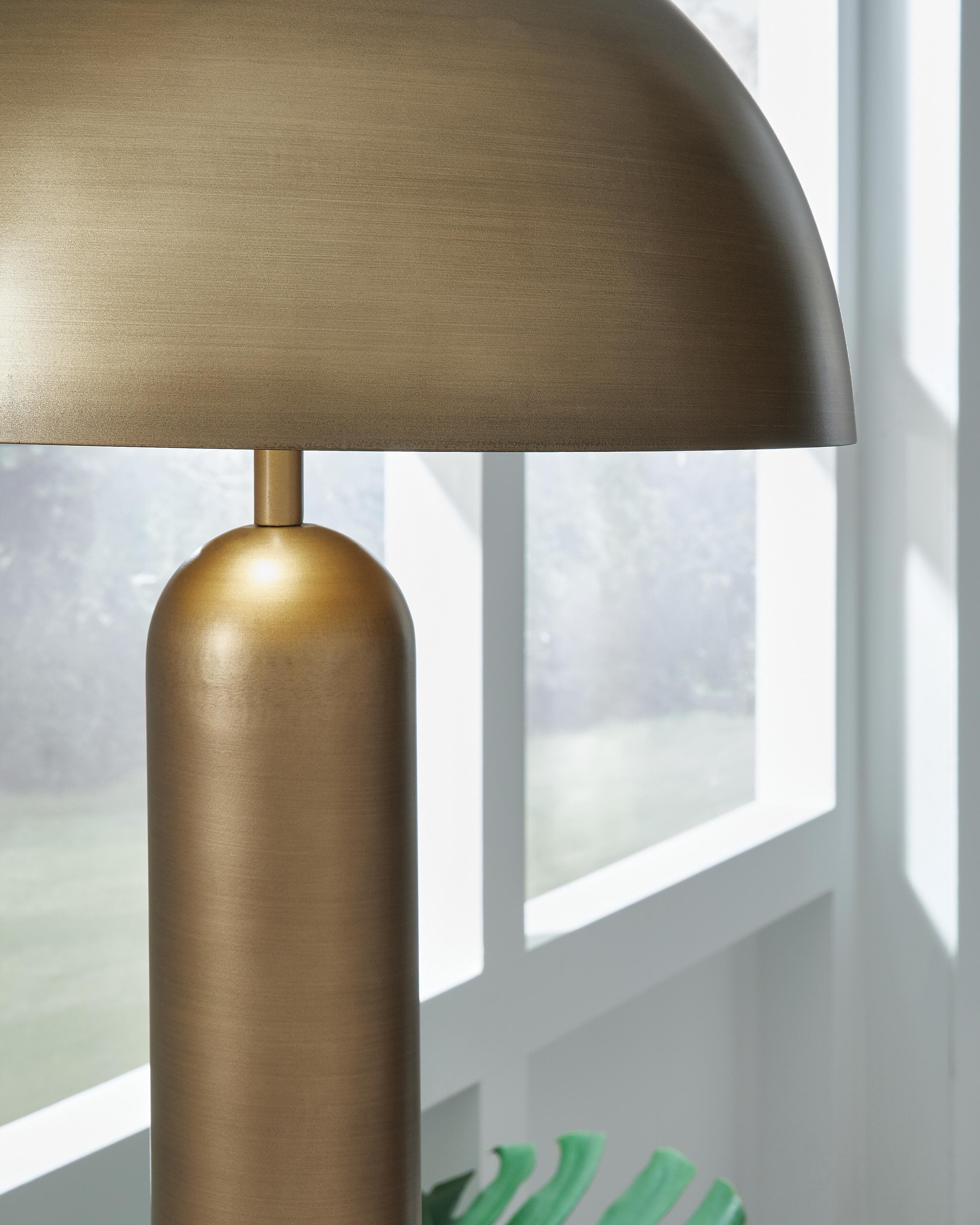 Wendfield Floor Lamp — Antique Gold Finish — view 3