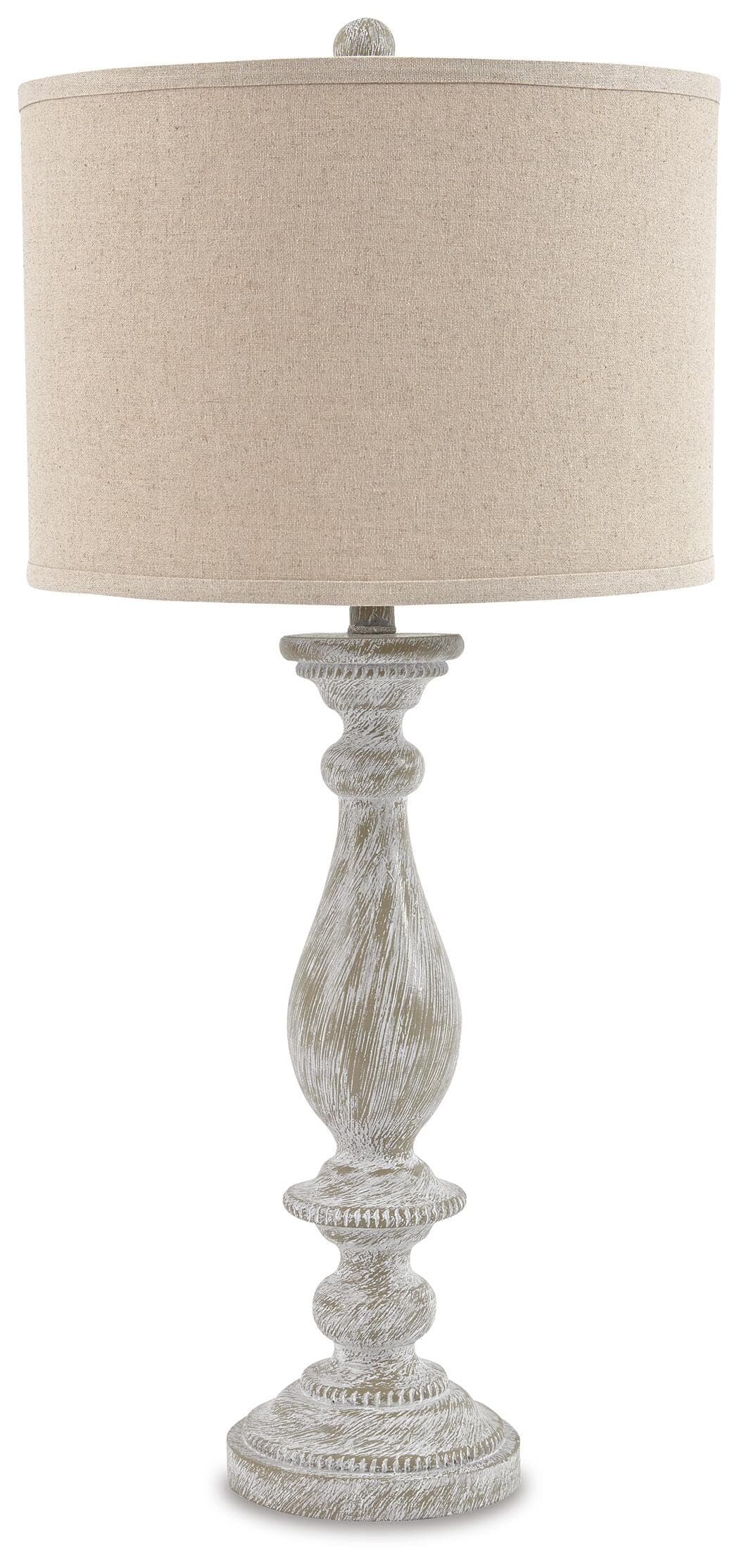 Bernadate Table Lamp (Set of 2) — White — view 3
