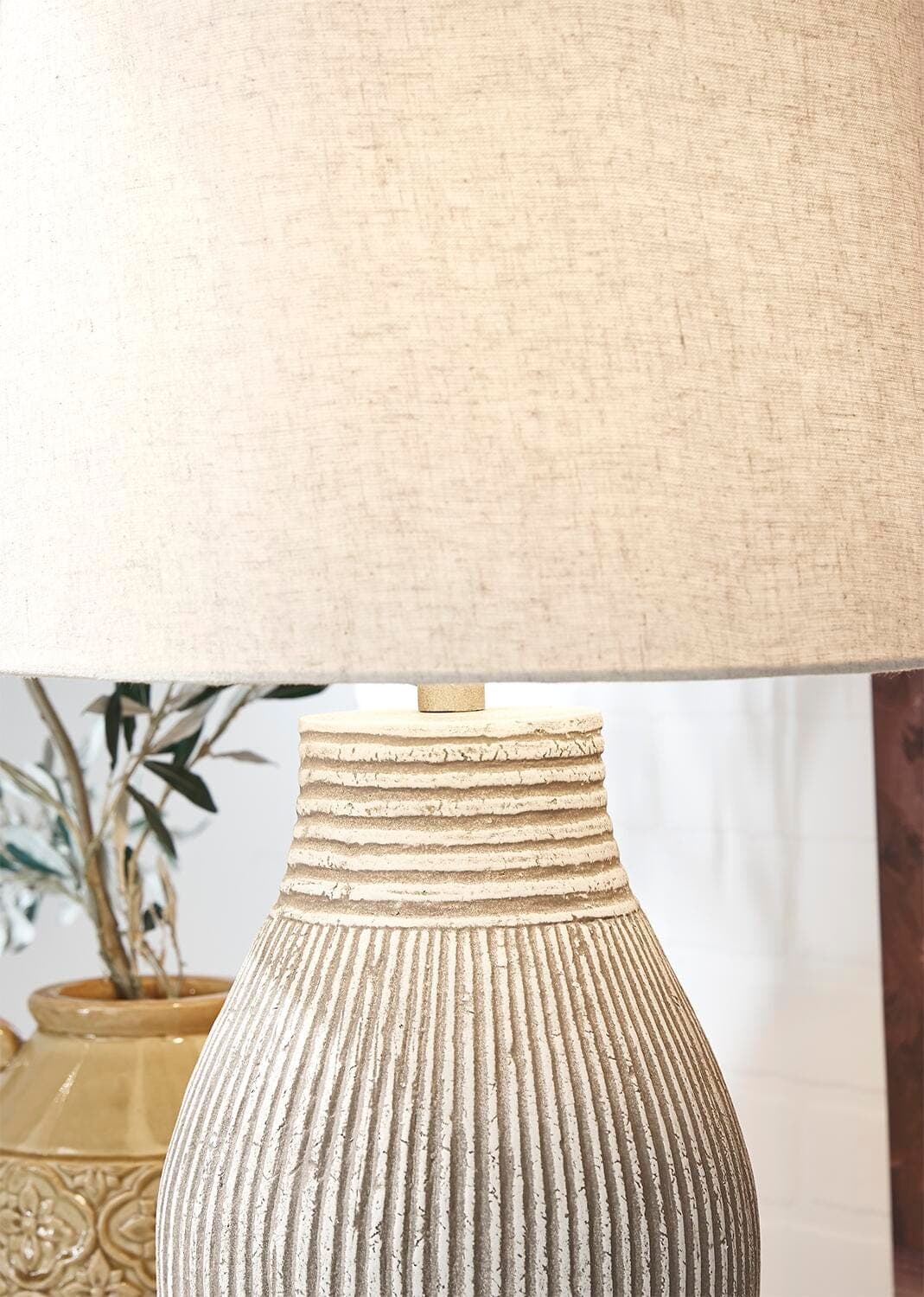 Layal Table Lamp — Brown/Beige — view 3