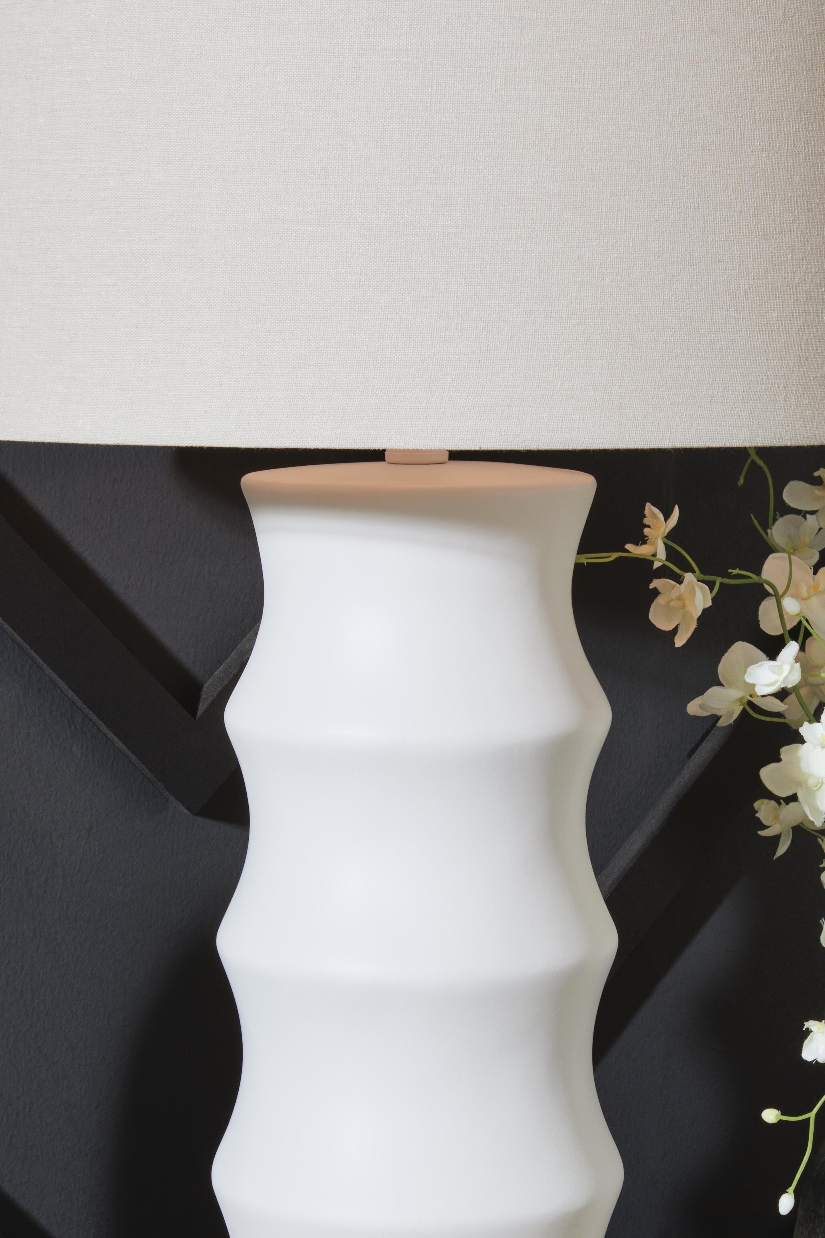 Veraleigh Table Lamp — White — view 3