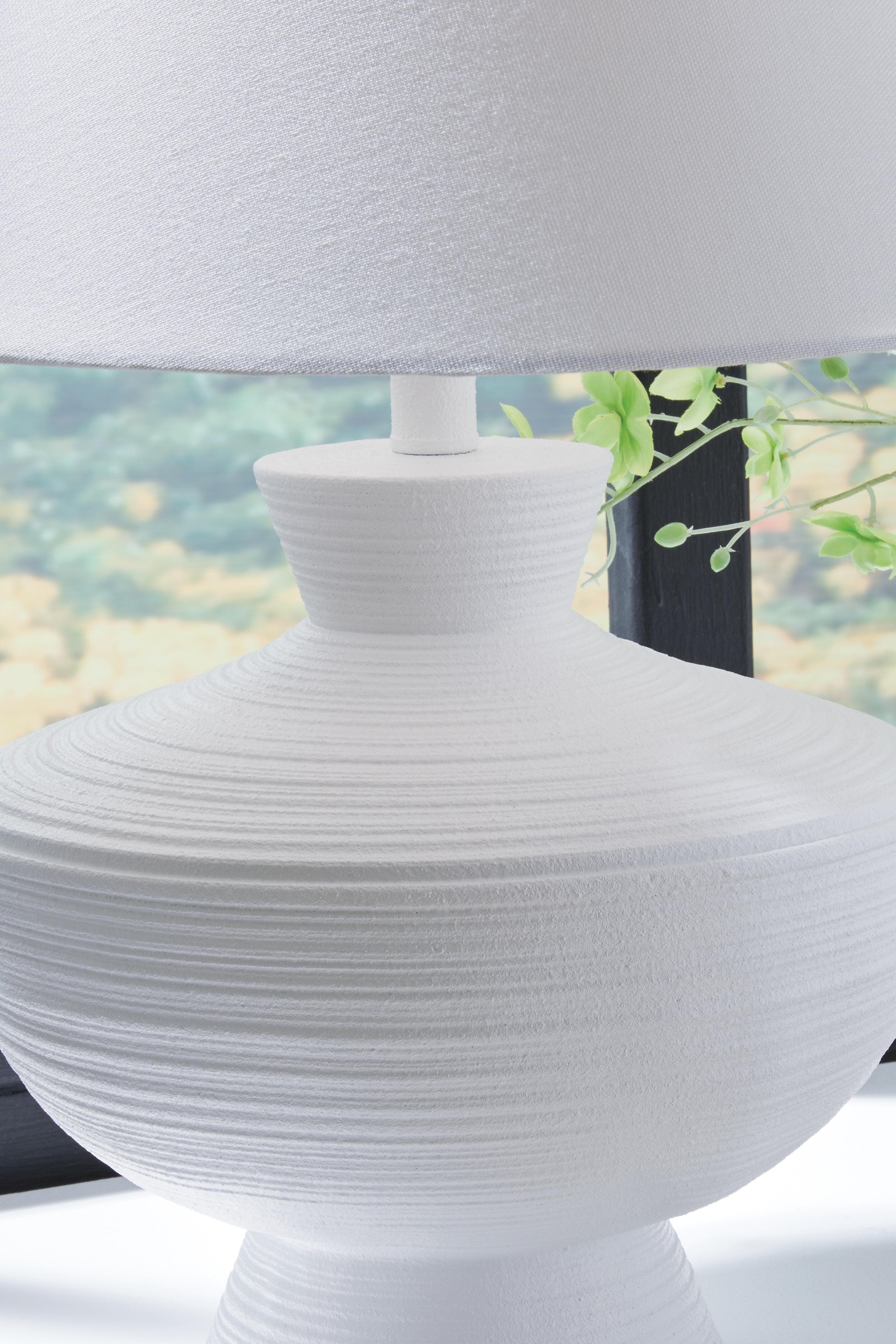 Harelwood Table Lamp — White — view 3