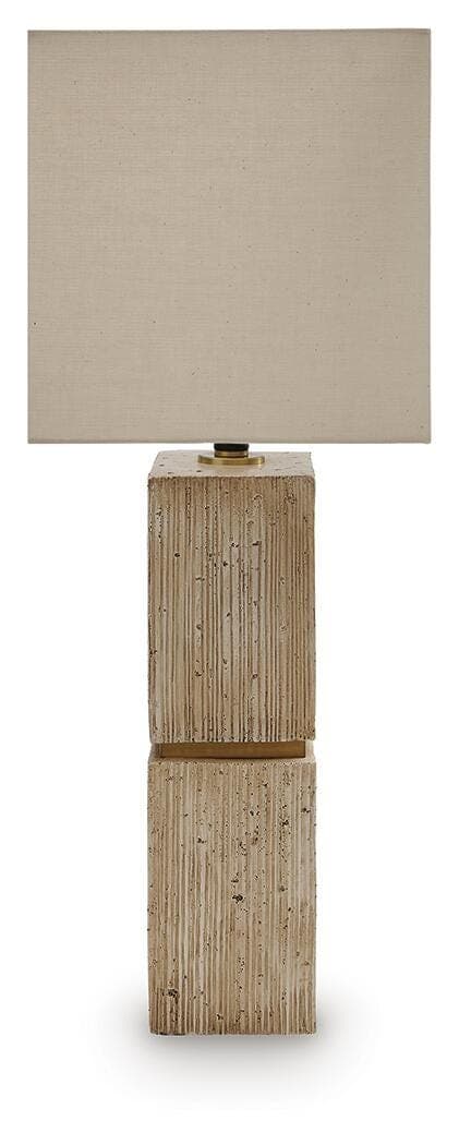 Laddner Table Lamp — Beige — view 3