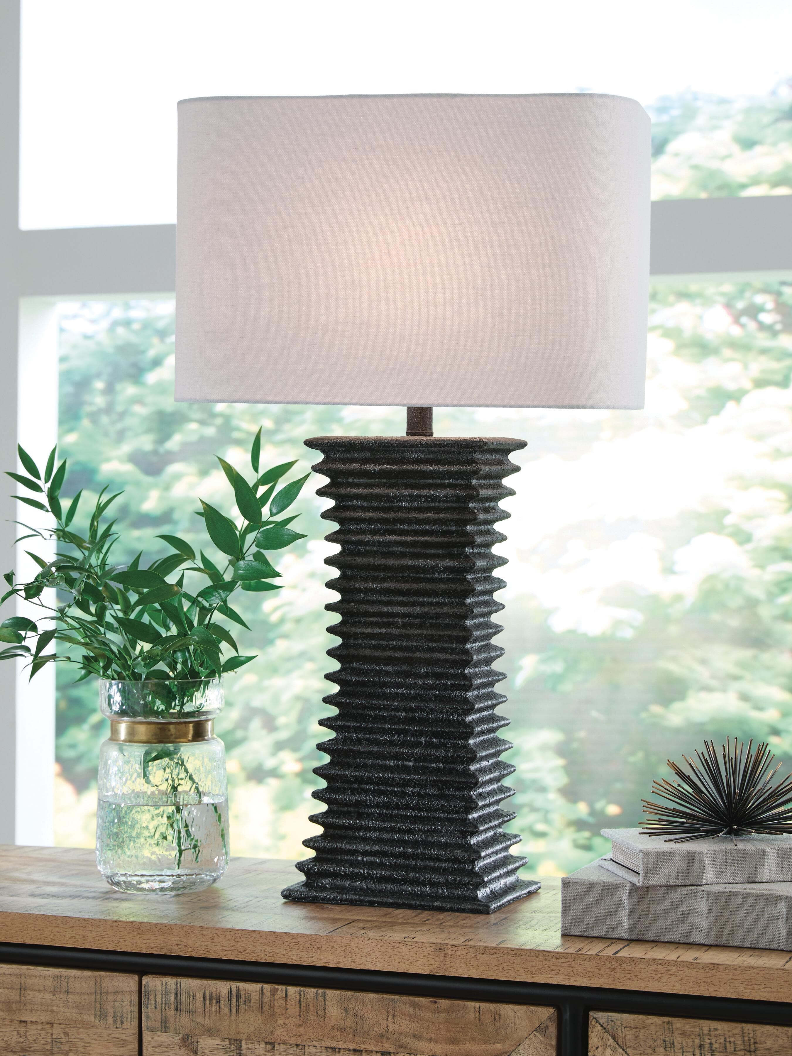 Golzar Table Lamp — Black — view 2