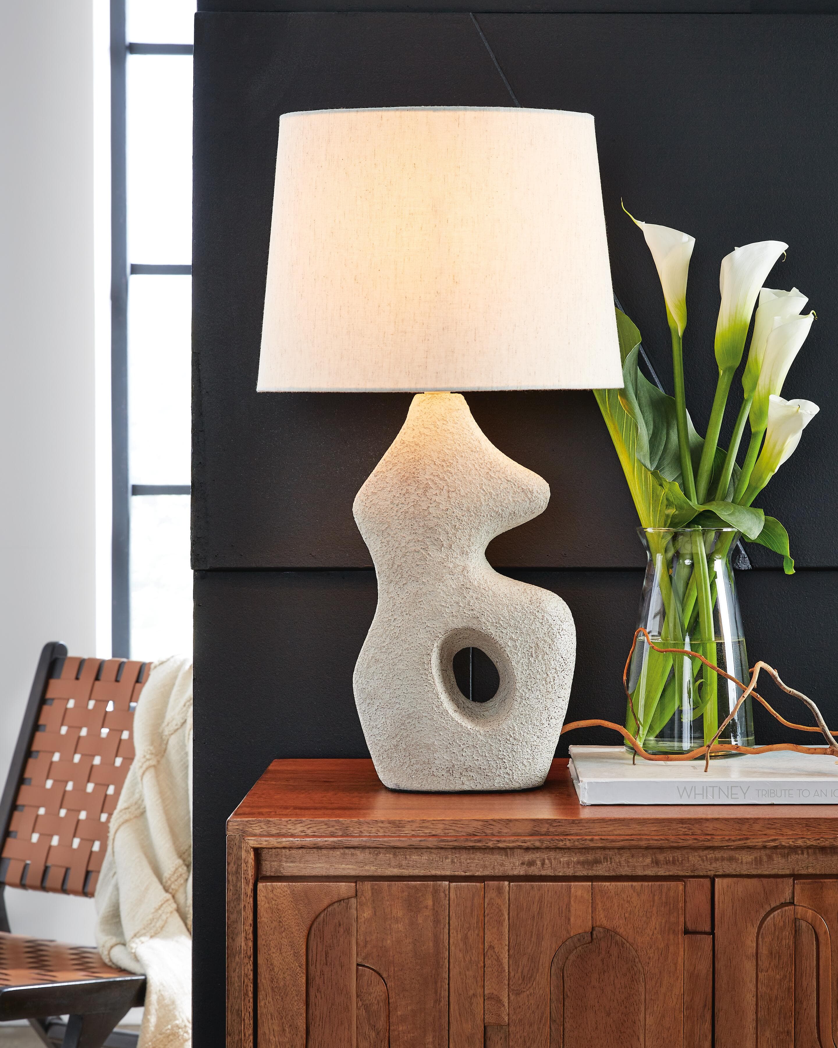 Chadrich Table Lamp (Set of 2) — Brown/Beige — view 2