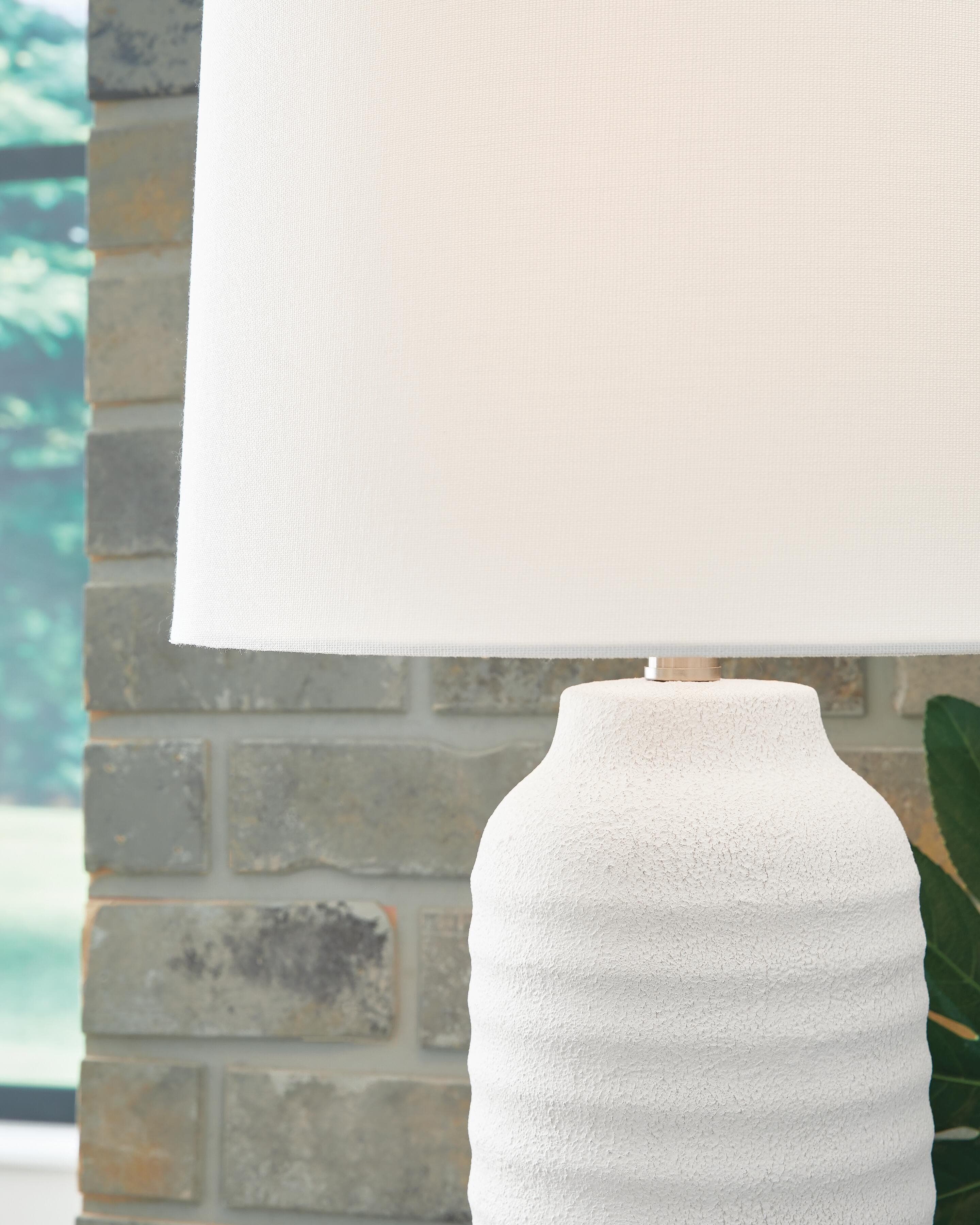 Vauville Table Lamp (Set of 2) — White — view 3