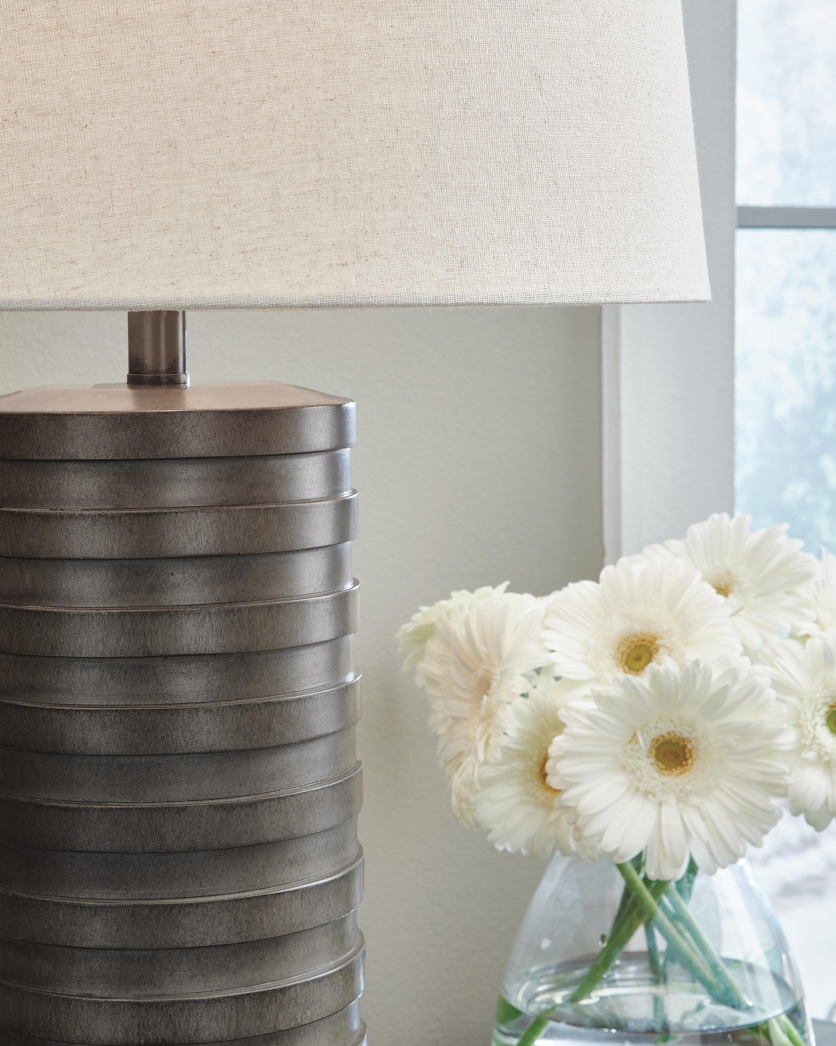 Neilett Table Lamp (Set of 2) — Antique Brown — view 3