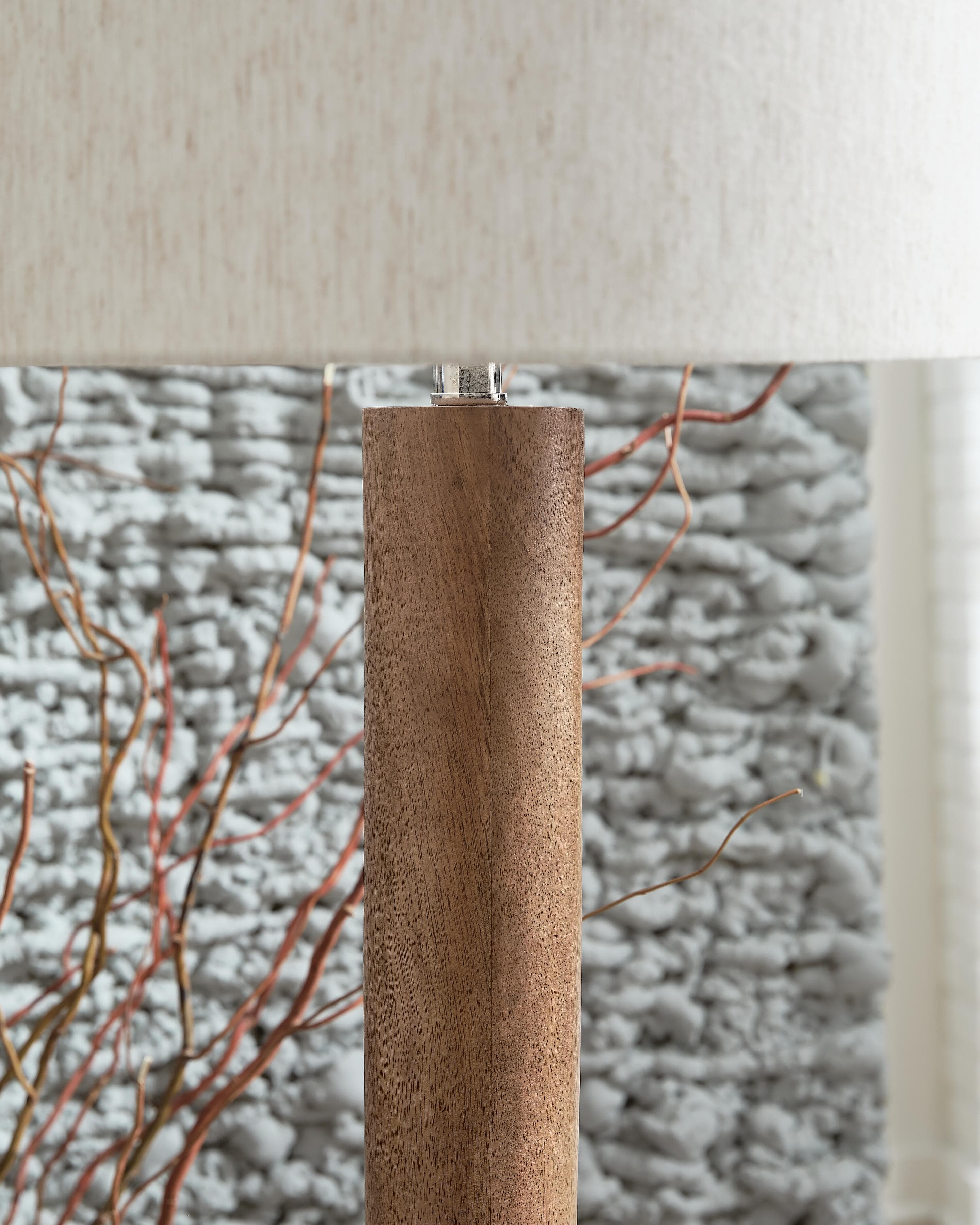 Ailsa Floor Lamp — Natural Brown — view 3
