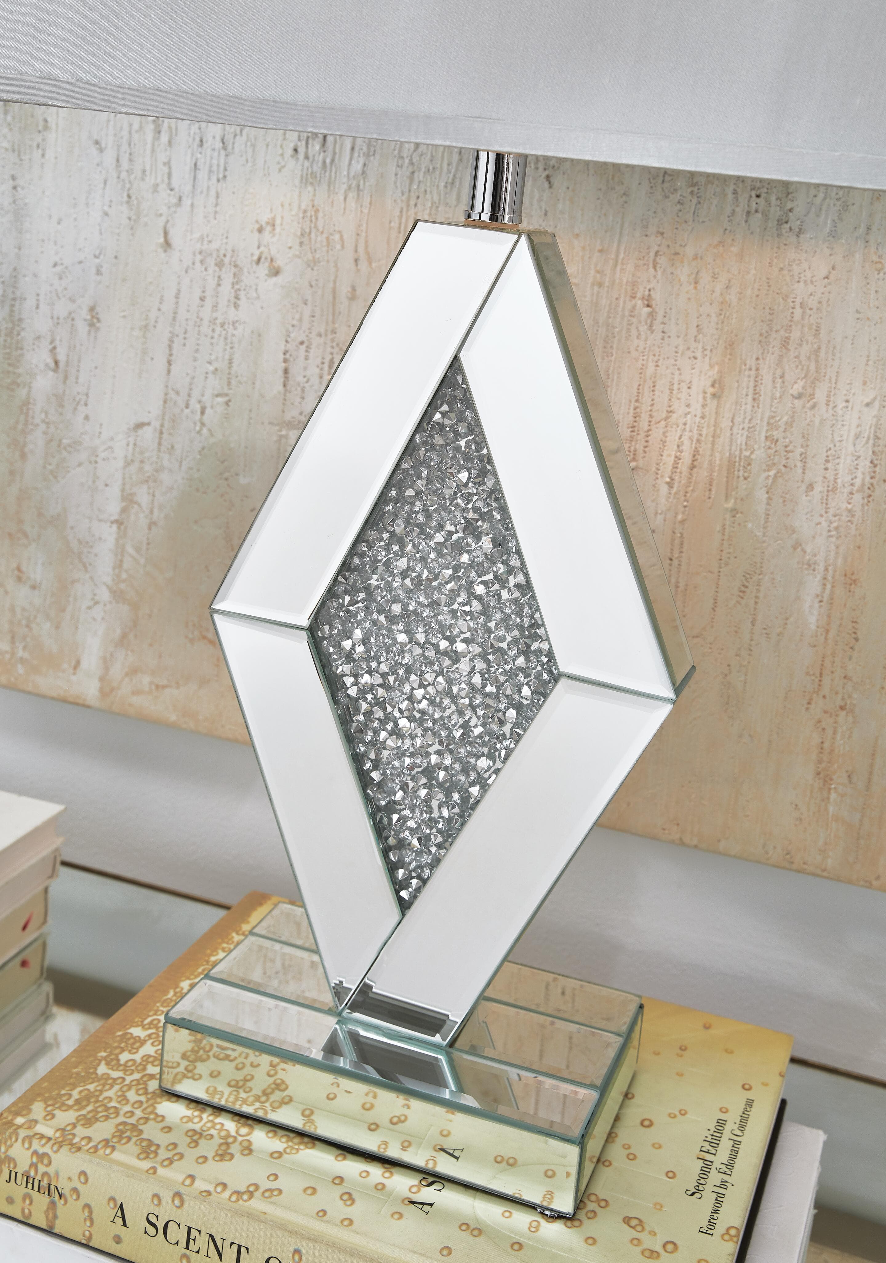 Prunella Table Lamp — Silver Finish — view 3
