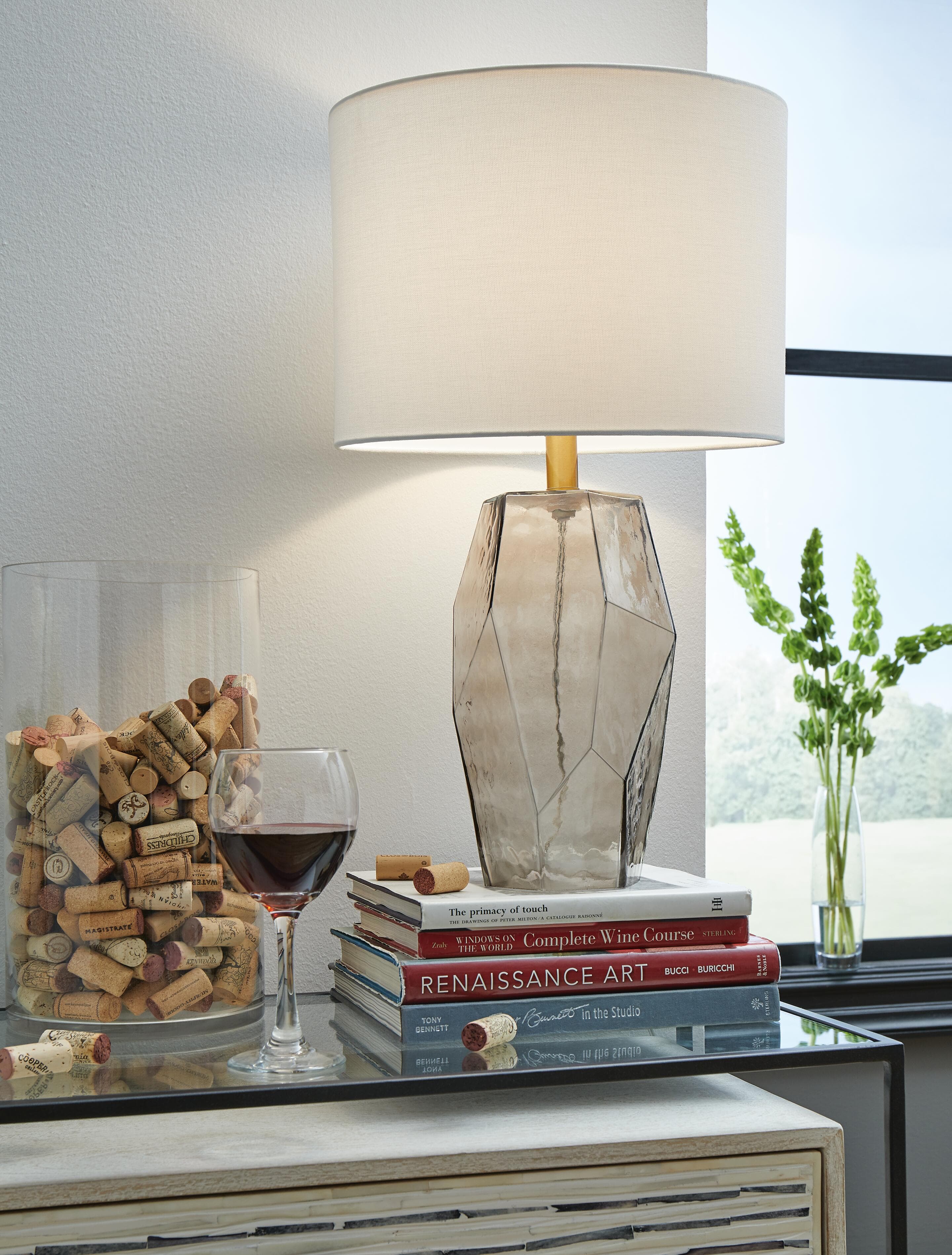 Taylow Table Lamp — Black/Gray — view 2