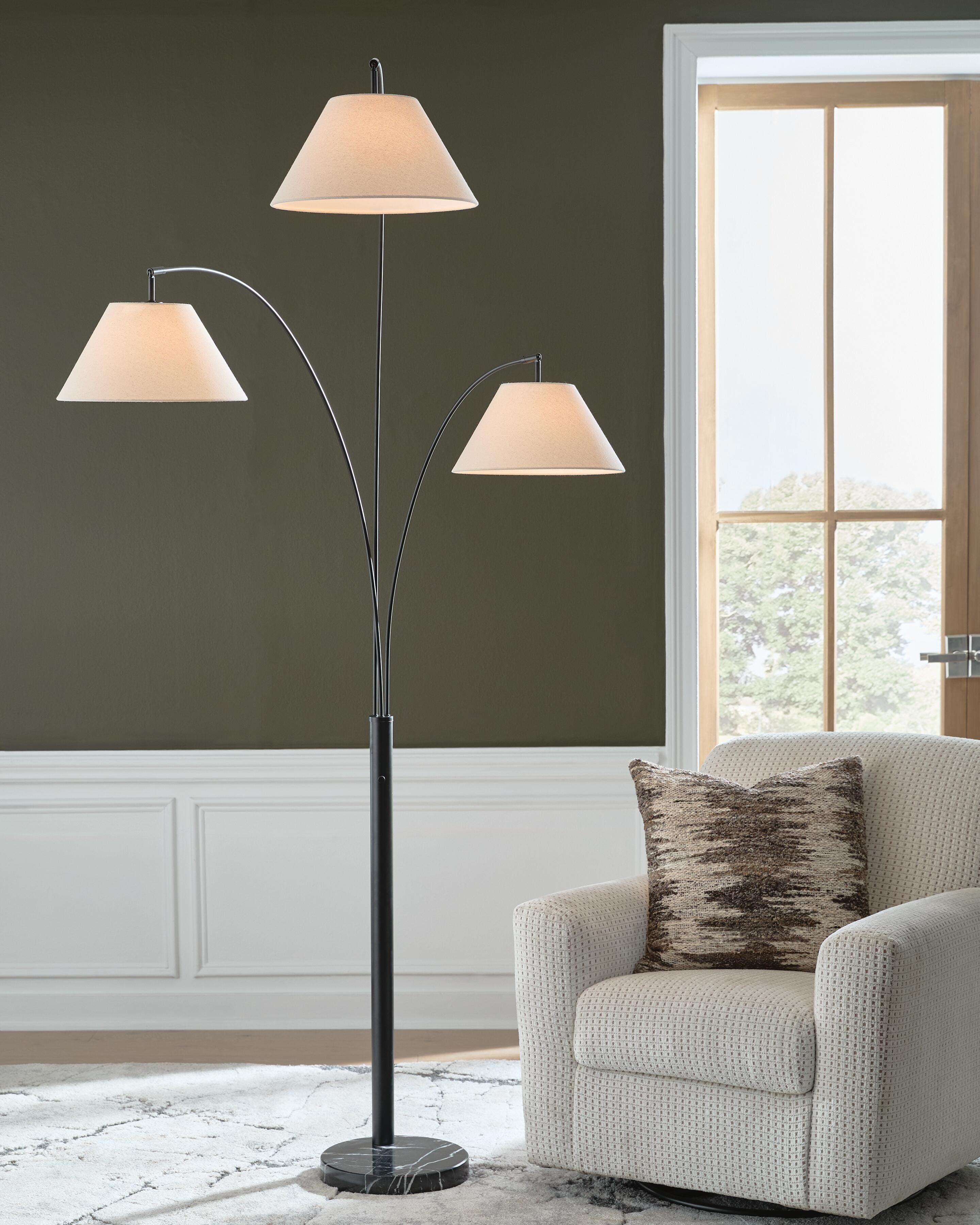 Gibbswellner Arc Lamp — Black — view 2