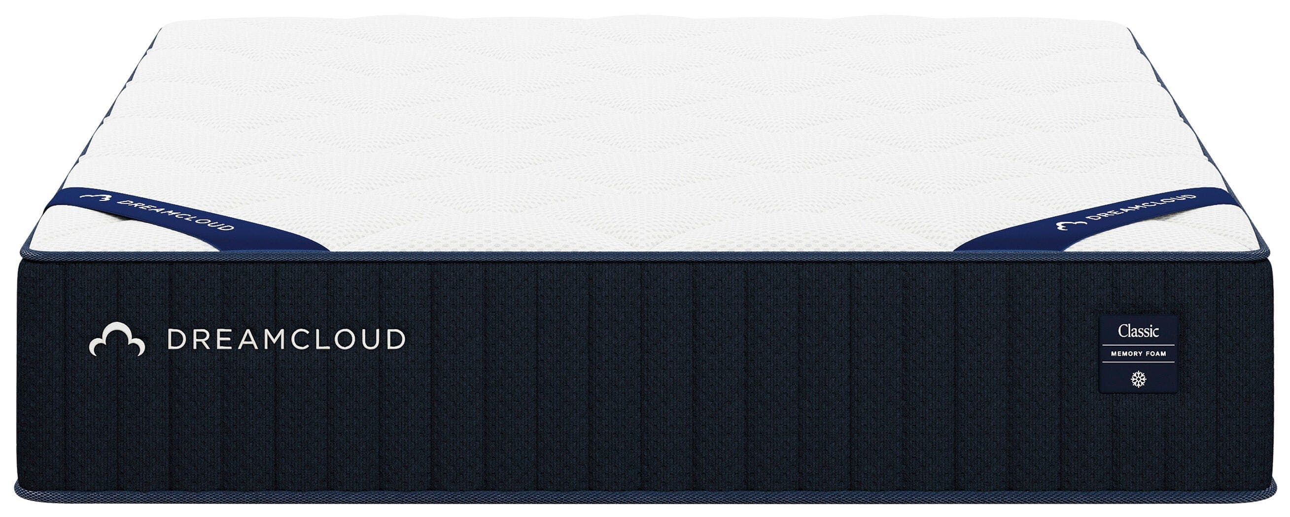 Dreamcloud Classic Memory Foam Queen Mattress — White — view 3