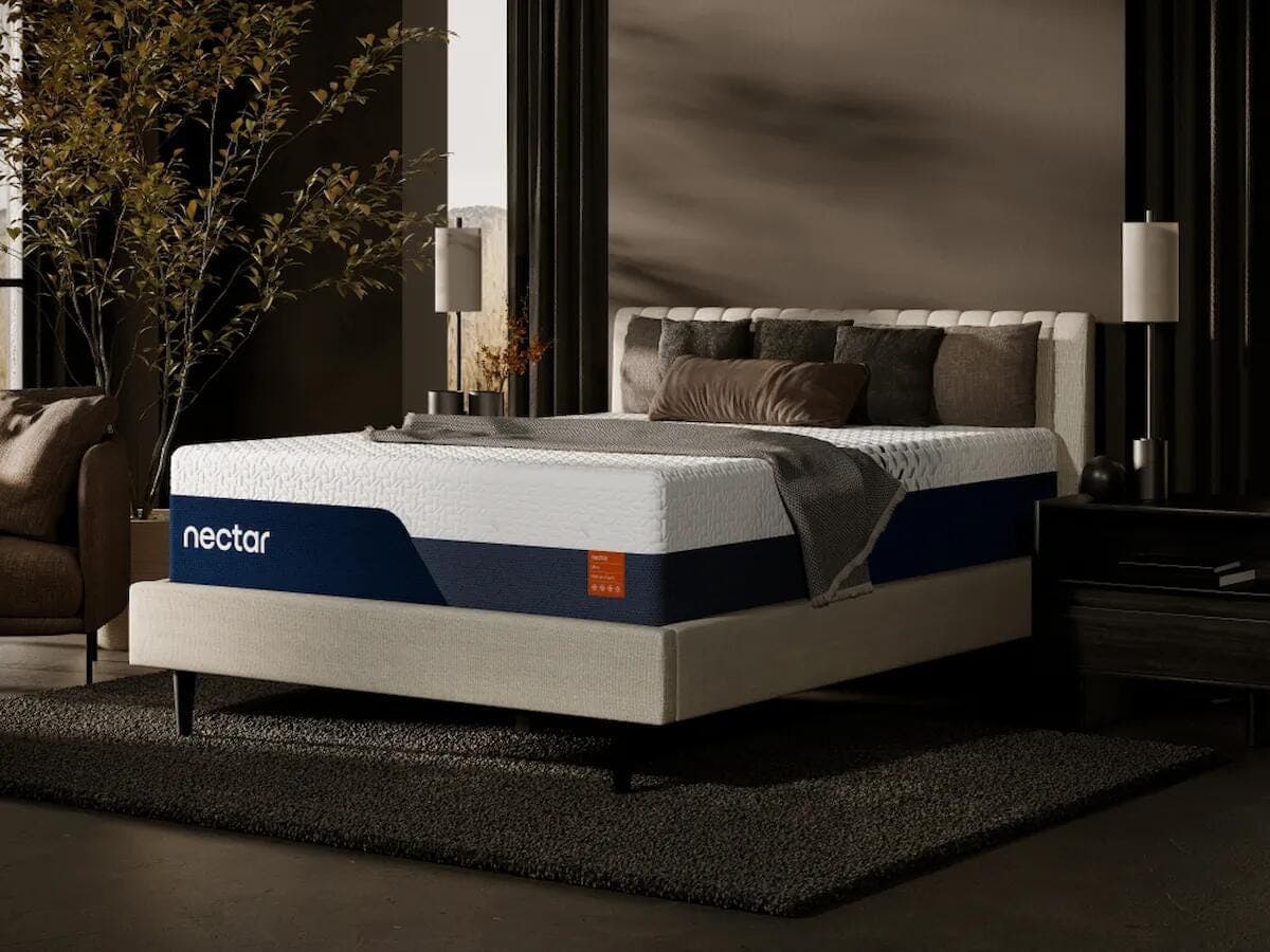 Nectar Ultra Memory Foam King Mattress — White — view 7