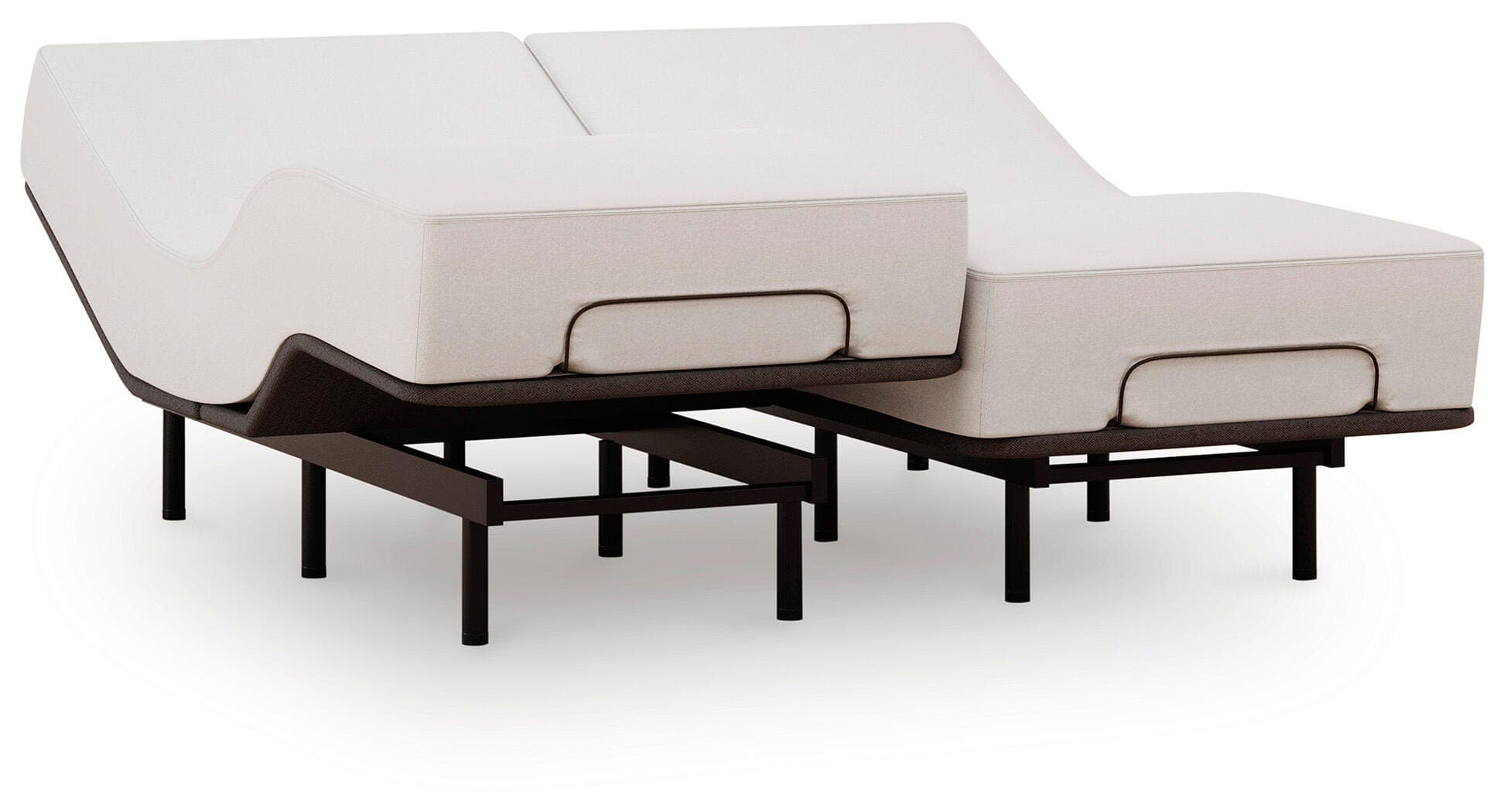 Comfort Classic Adj Base Split California King Adjustable Base — Black — view 3