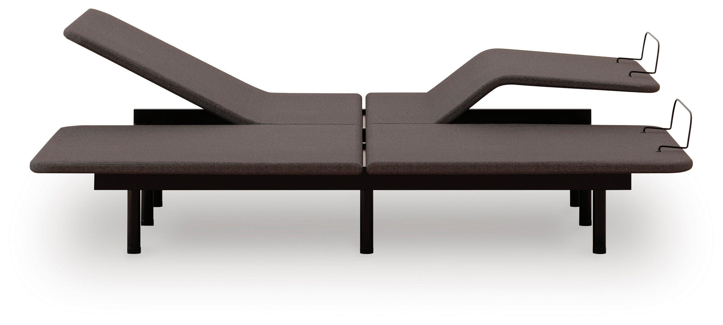 Comfort Classic Adj Base Split California King Adjustable Base — Black — view 8
