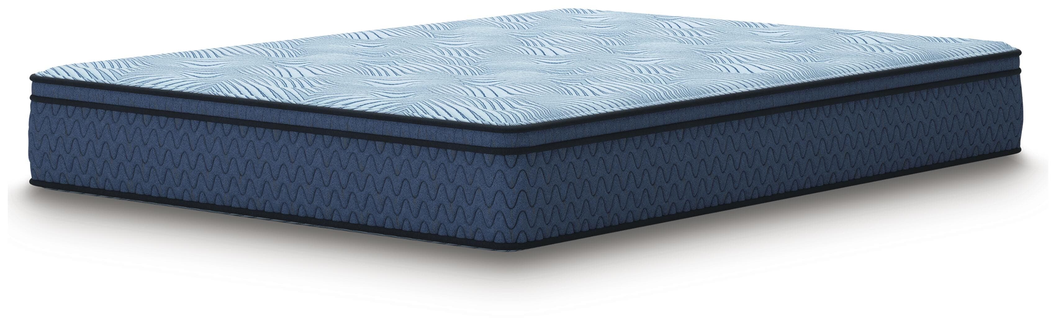 Peak 2.0 12 Hybrid Queen Mattress — Blue — view 3