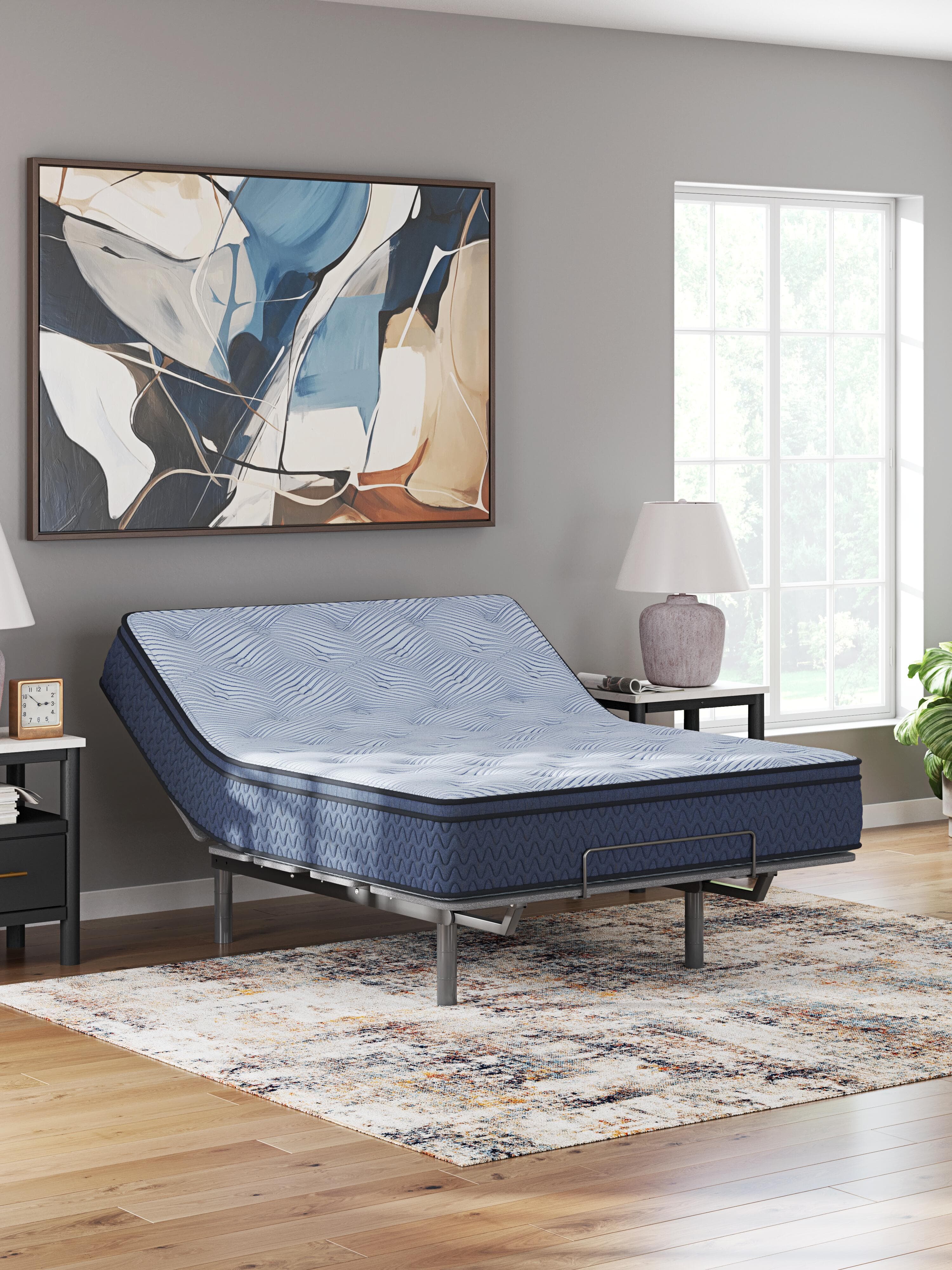 Peak 2.0 12 Hybrid Queen Mattress — Blue — view 7