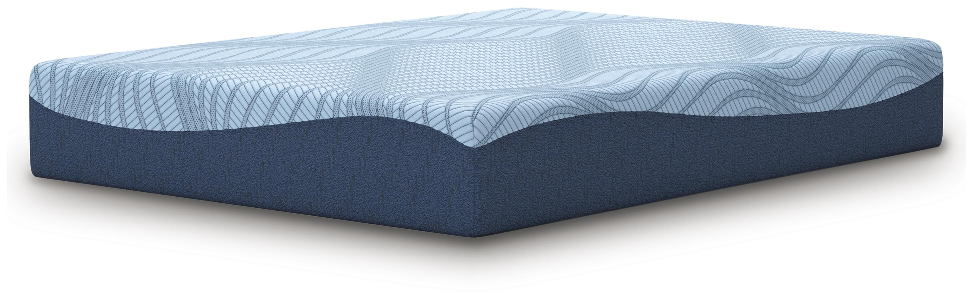 Peak 2.0 12 Memory Foam King Mattress — White — view 3