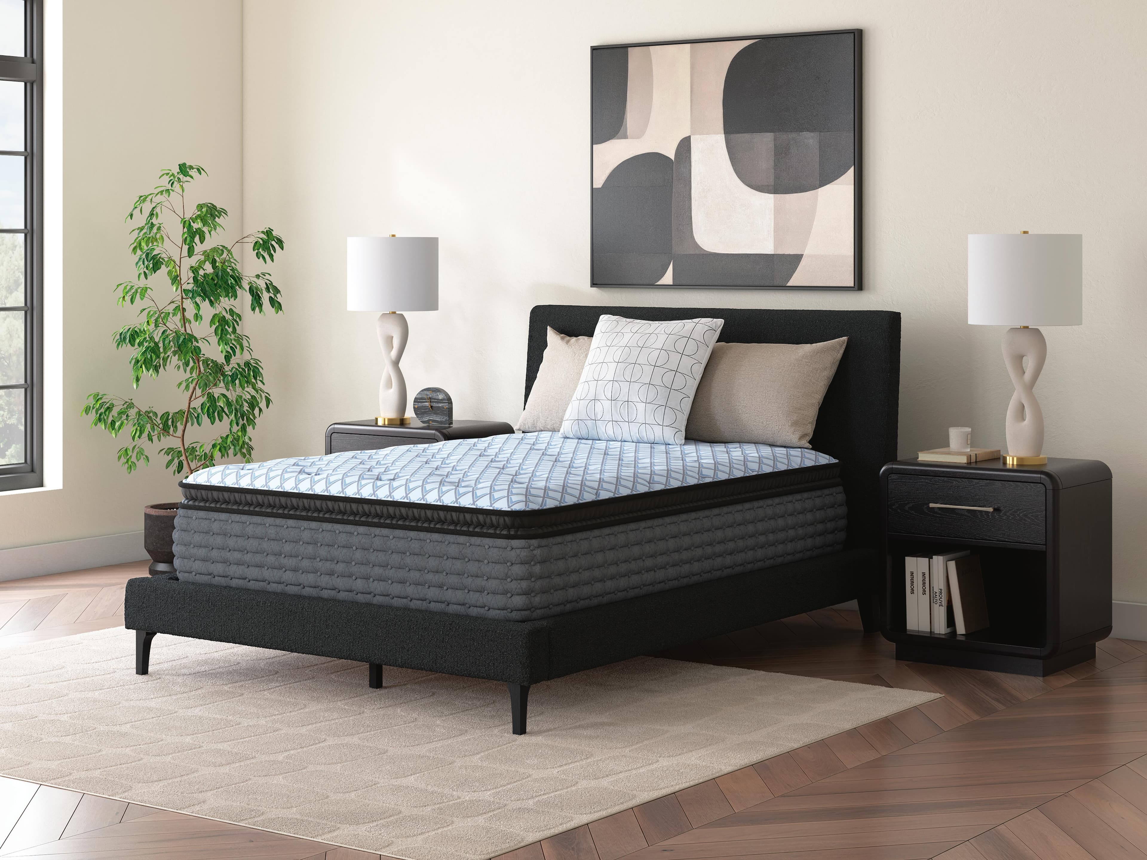 Destin Cove PT Twin Mattress — Blue — view 2