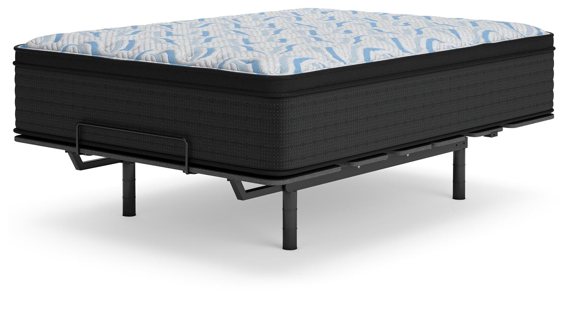 Elite Springs Plush Full Mattress — Blue — view 6
