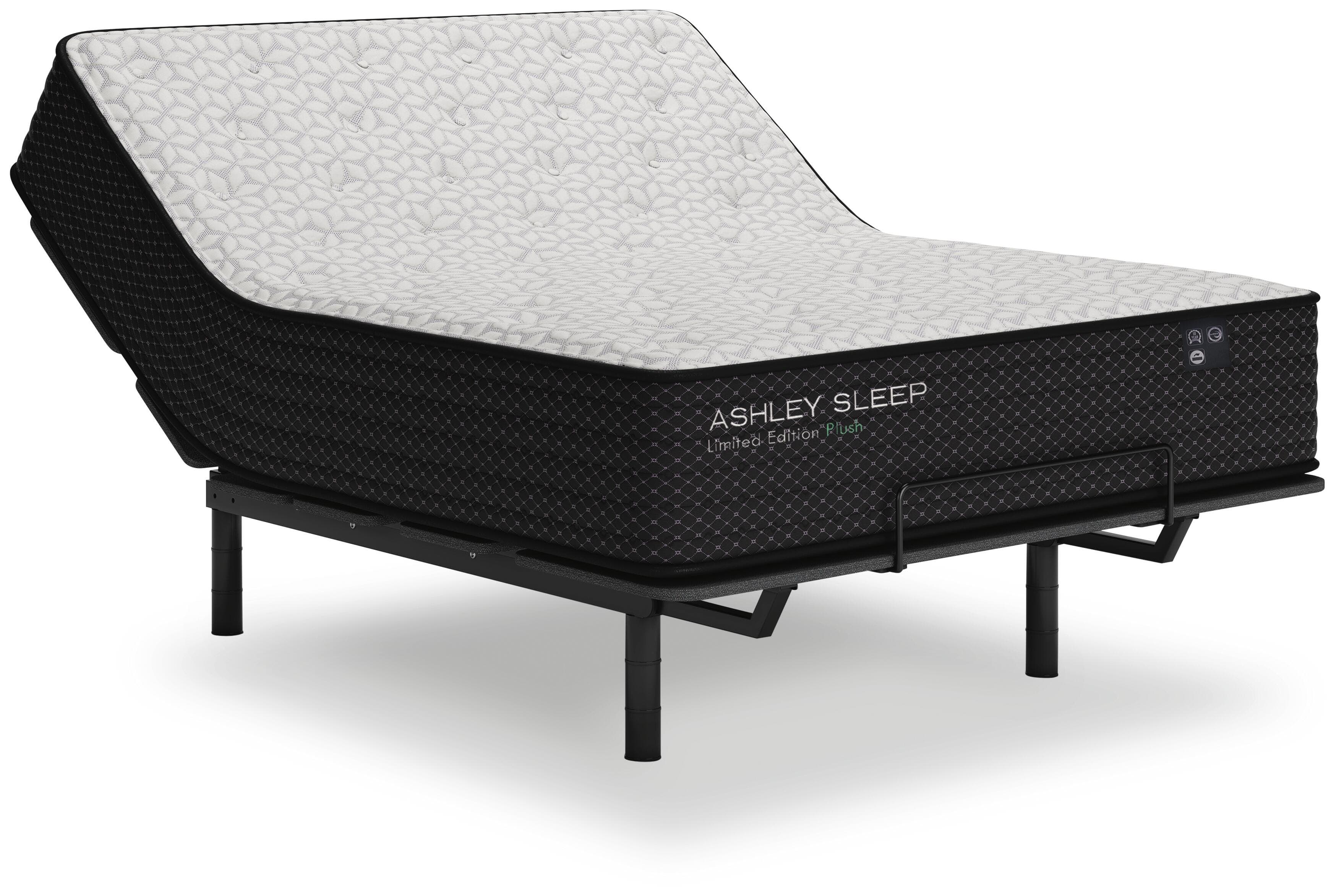 Limited Edition Plush Full Mattress — White & Black/Gray — view 6