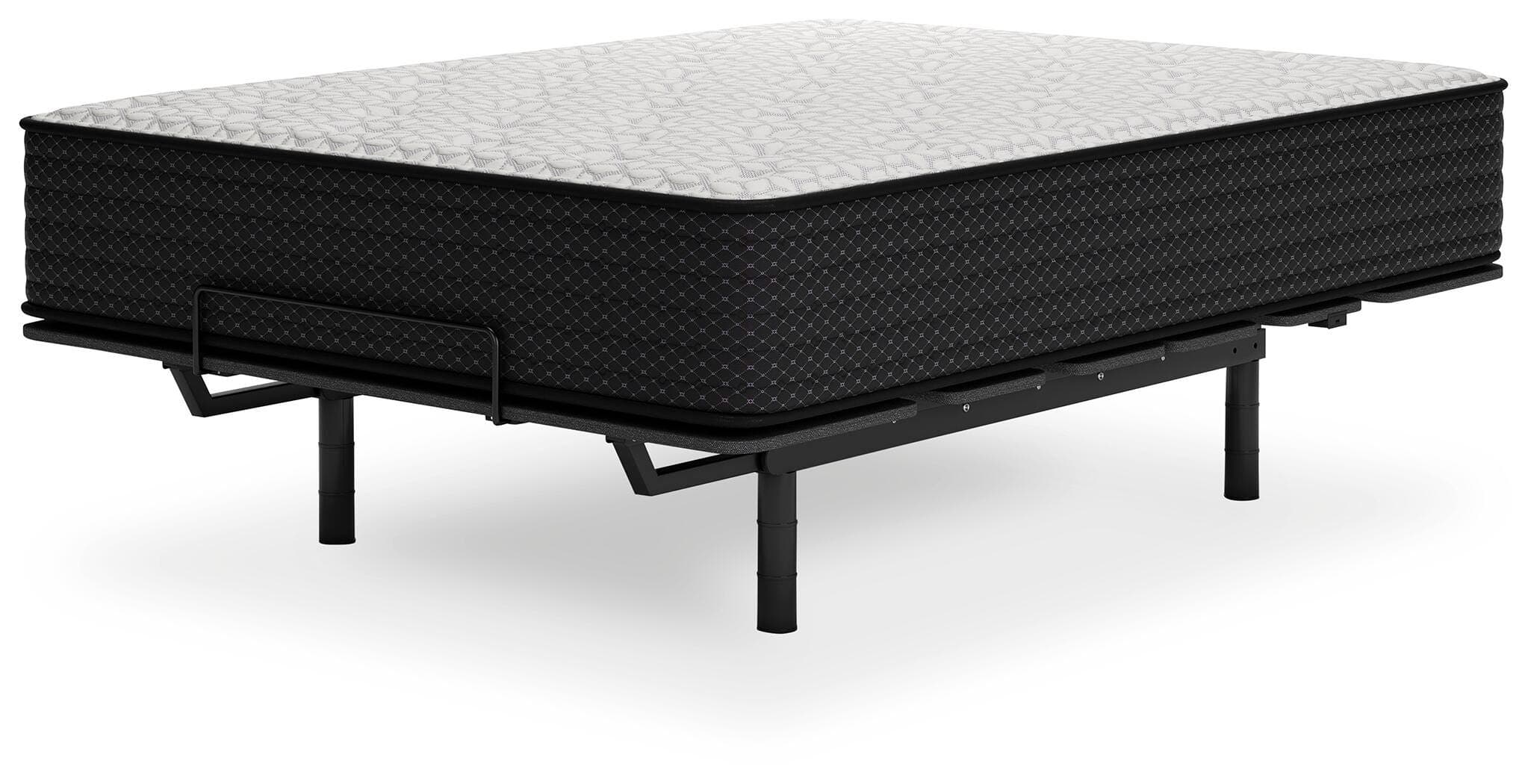 Limited Edition Plush California King Mattress — White & Black/Gray — view 5