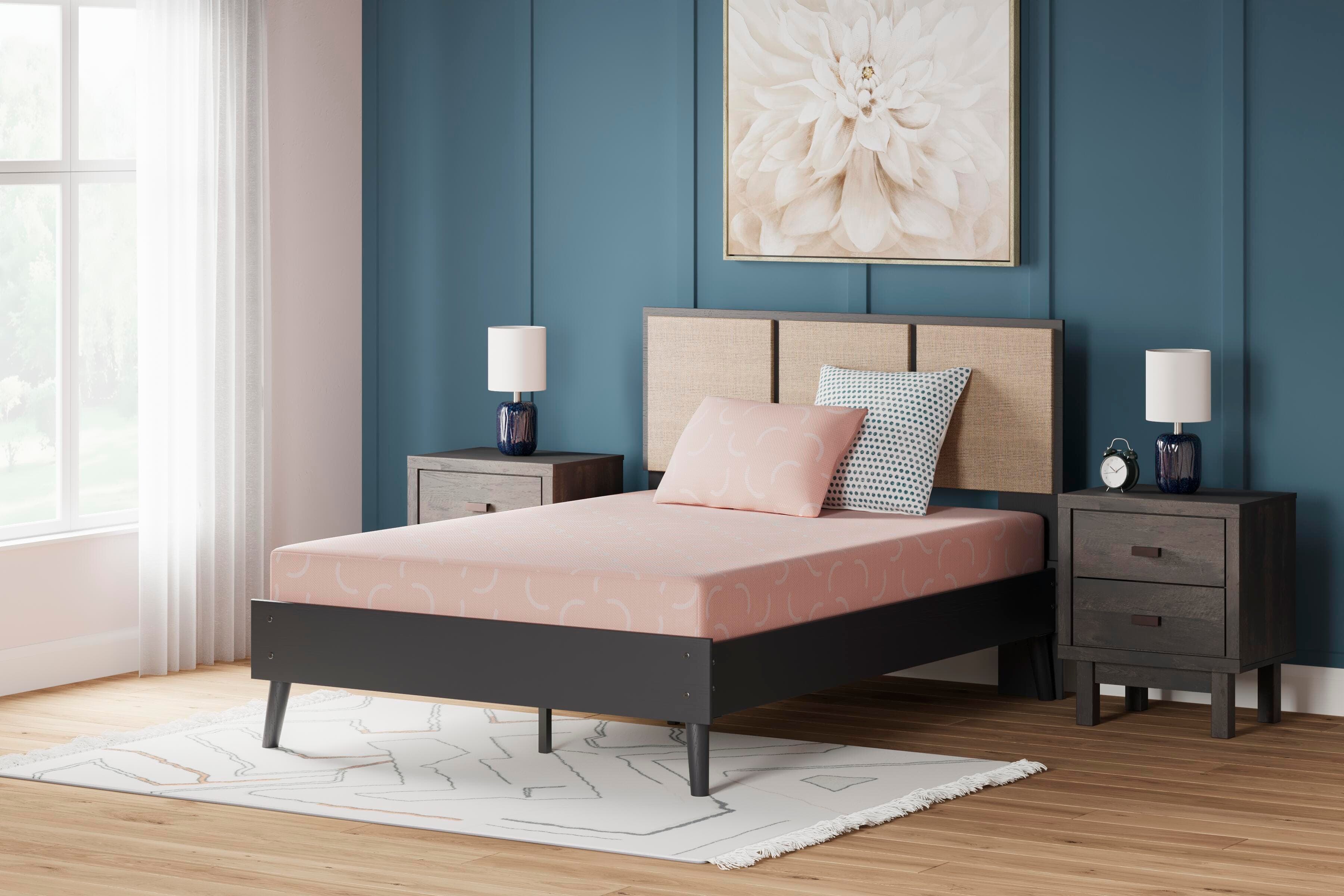 iKidz Coral Twin Mattress and Pillow — Red/Burgundy — view 3