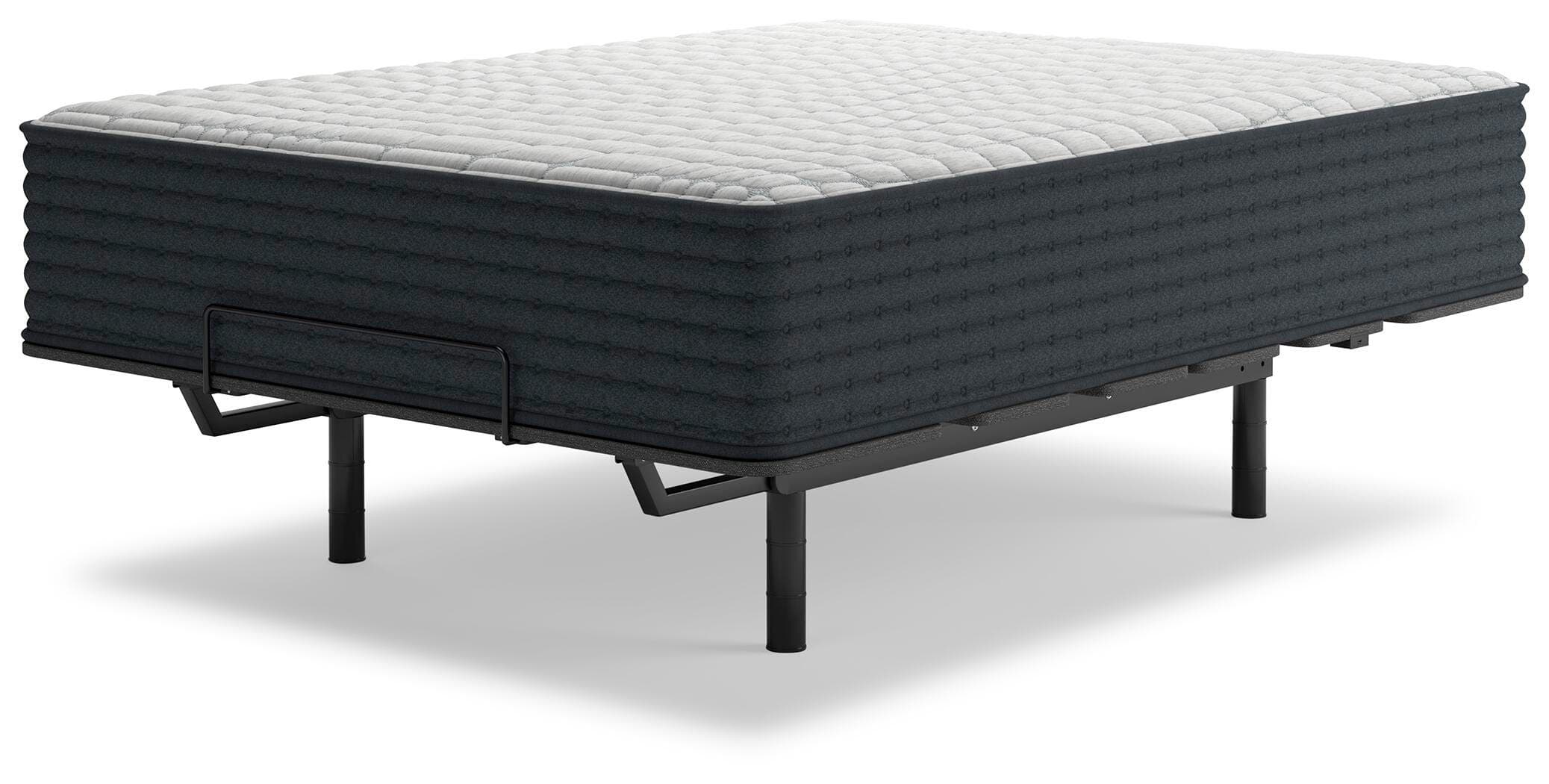 Hybrid 1300 Queen Mattress — White & Black/Gray — view 5
