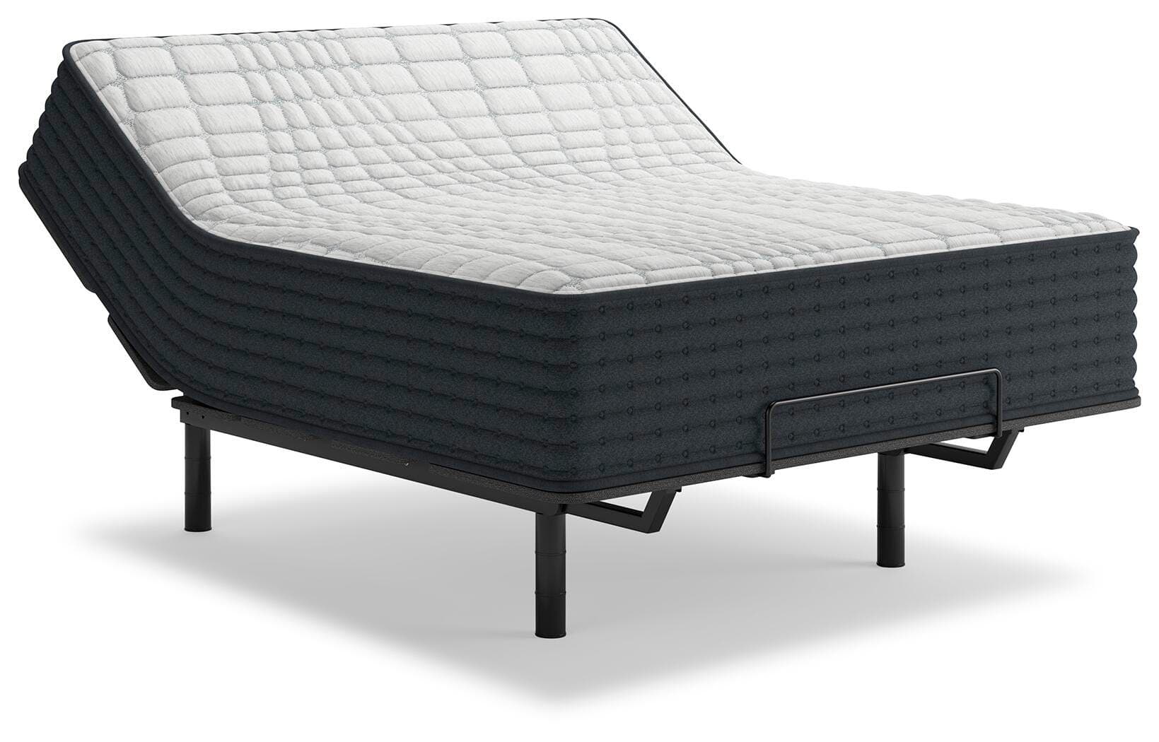 Hybrid 1300 Queen Mattress — White & Black/Gray — view 6
