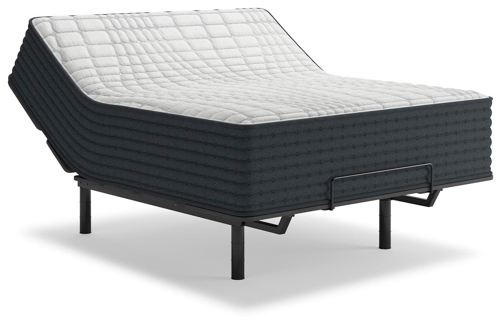 Hybrid 1400 Queen Mattress — White & Black/Gray — view 6