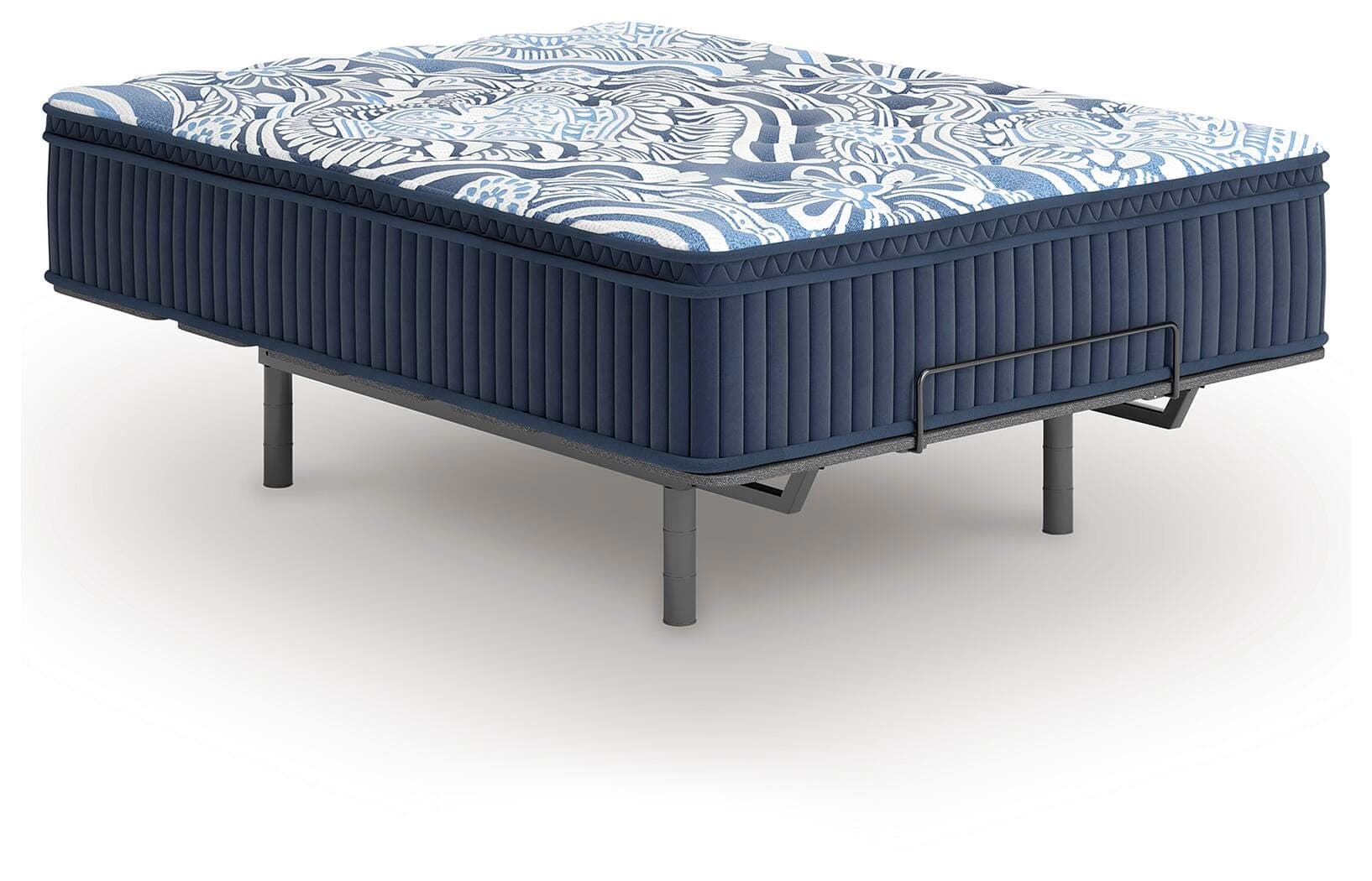 Plush Luxe 2.0 California King Mattress — Blue — view 5