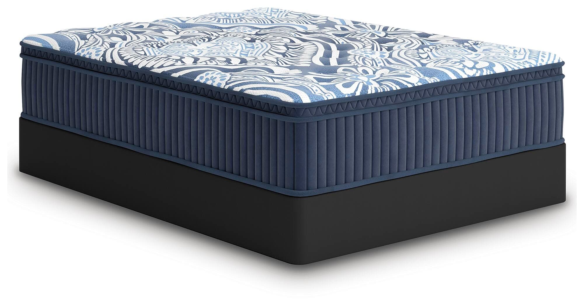 Plush Luxe 2.0 California King Mattress — Blue — view 7